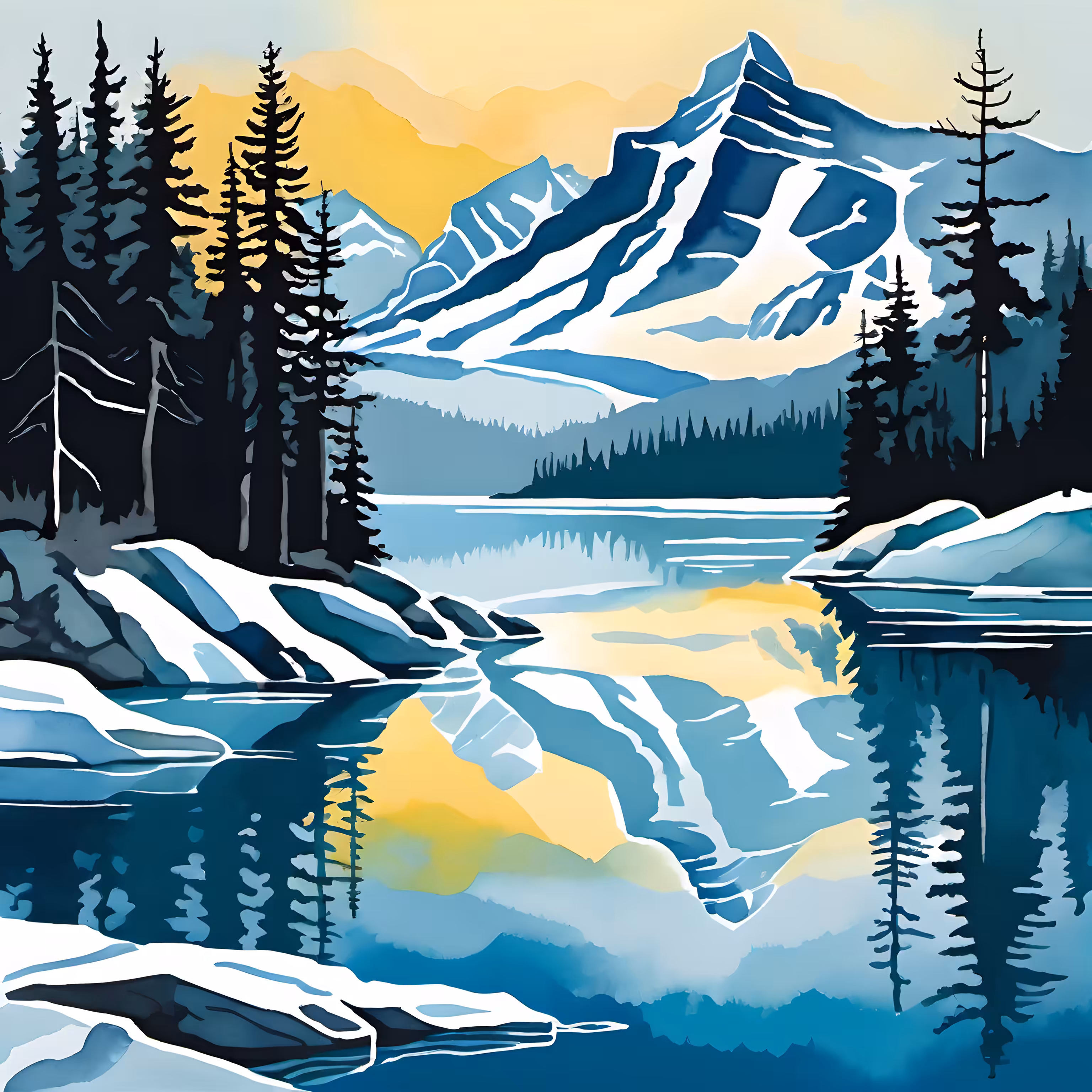 Glacial Lakes #40
