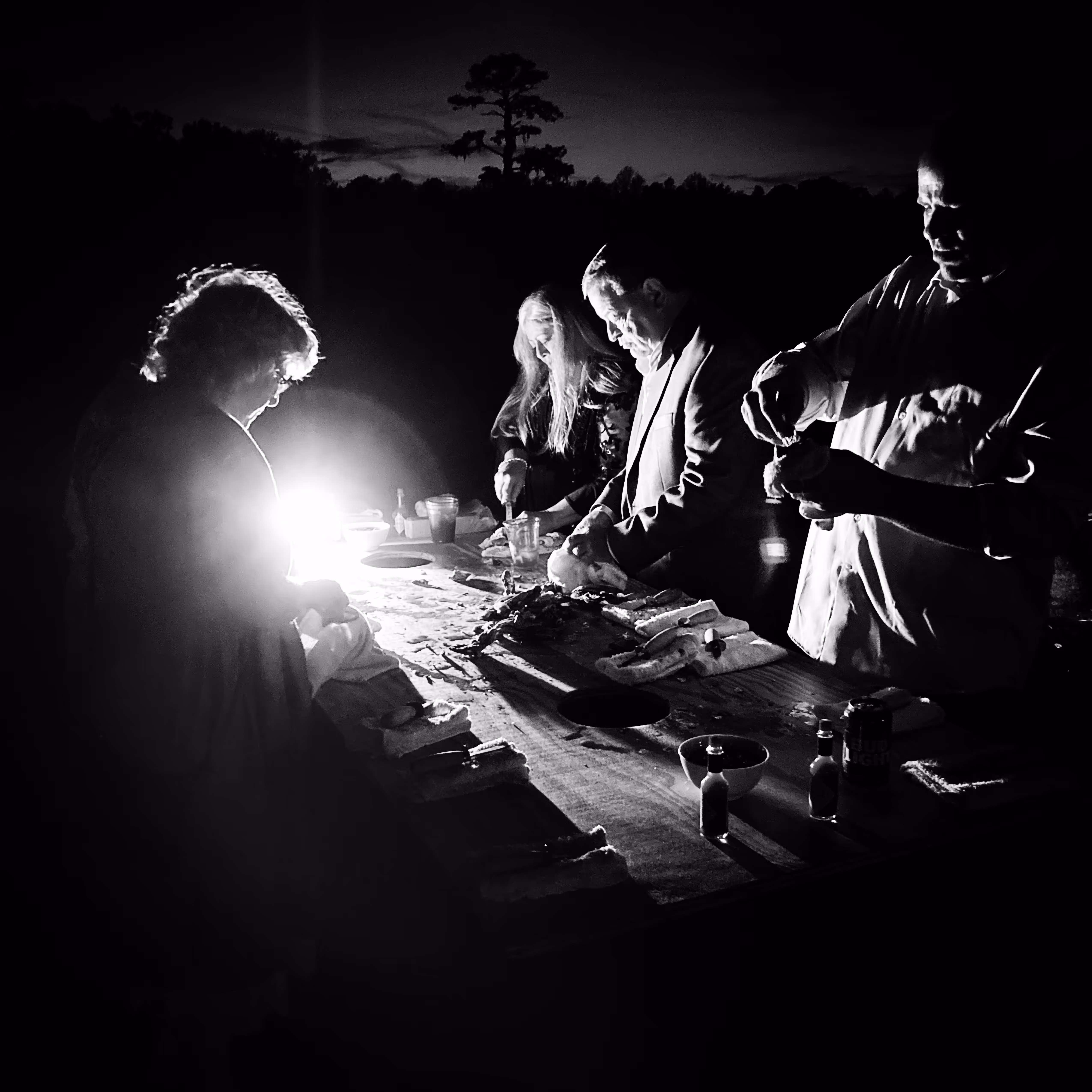 Particles and Waves: The Oyster Eaters
