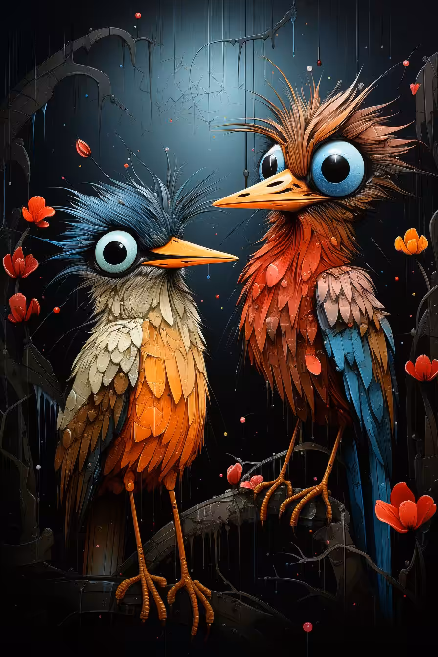 Funny birds