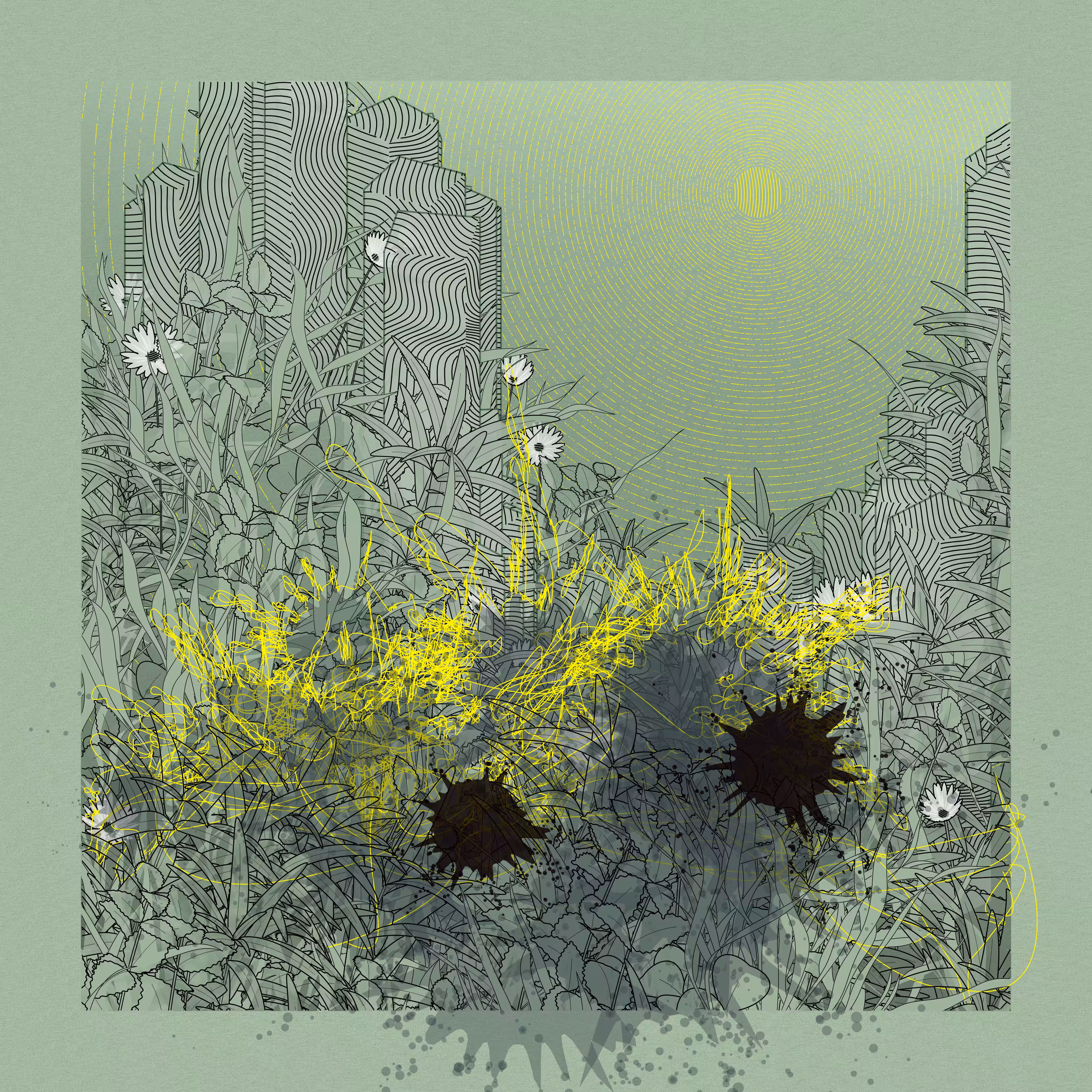 Landscape with Carbon Capture #6475