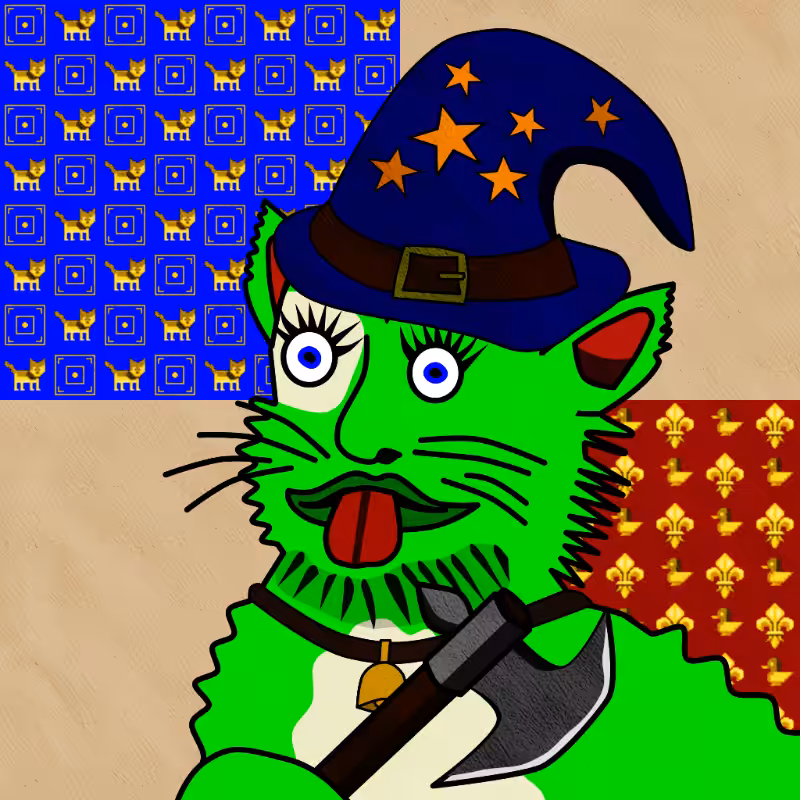 Famous Medieval Cat #20