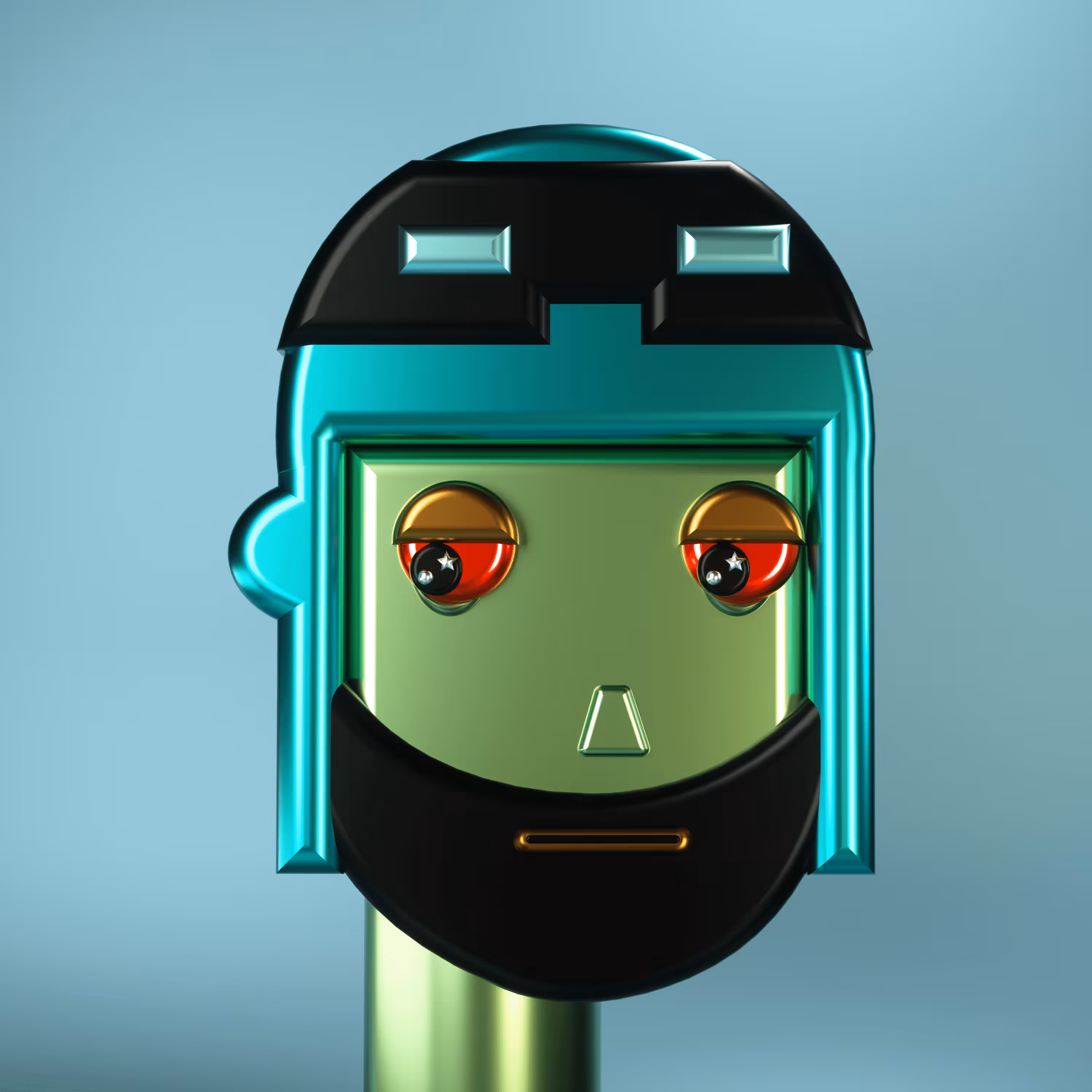 3D Chrome Punk #0883