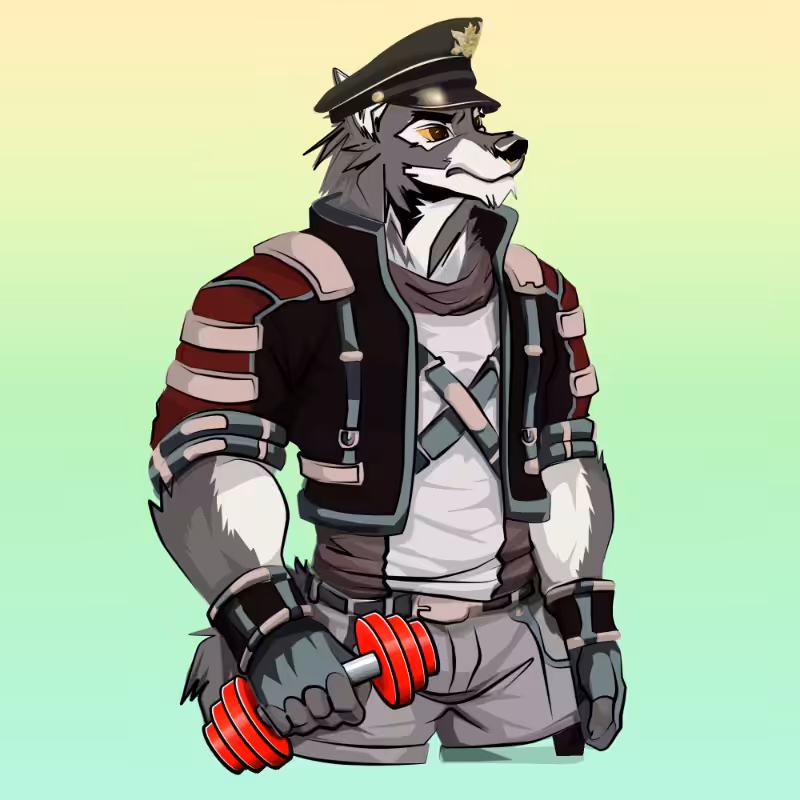 Wolf-soldier #4