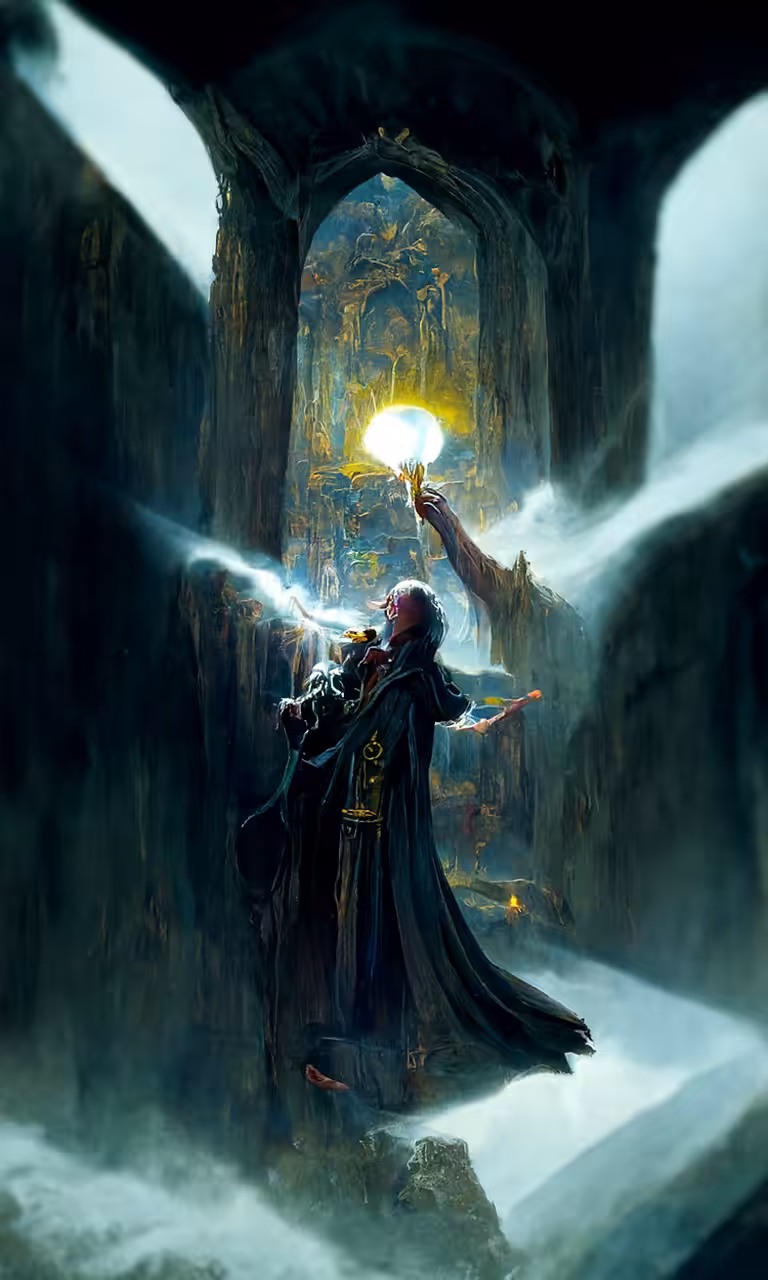 The Sorcerer and the Sacred Light #3