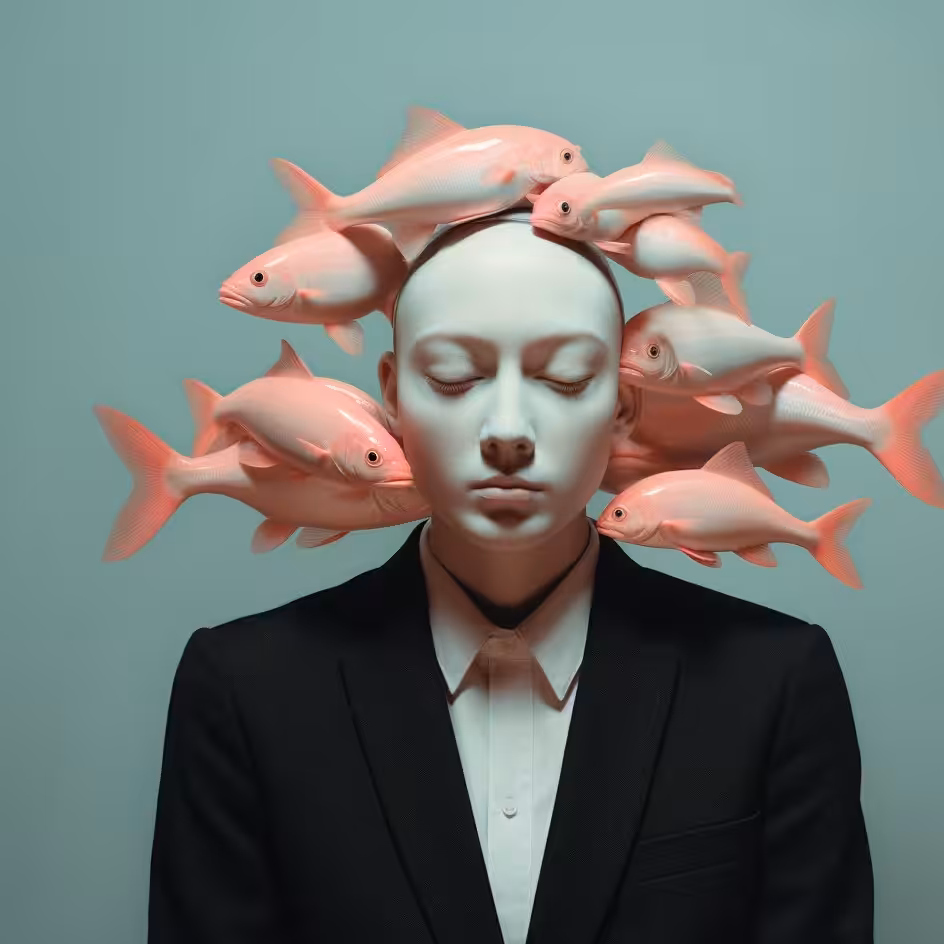 swimming on head