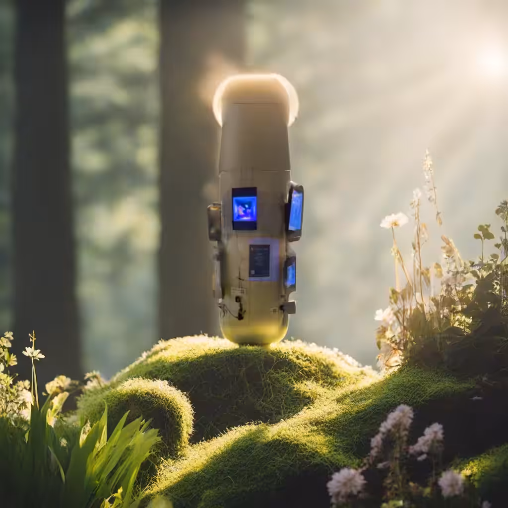 tezpole in mossy wilderness