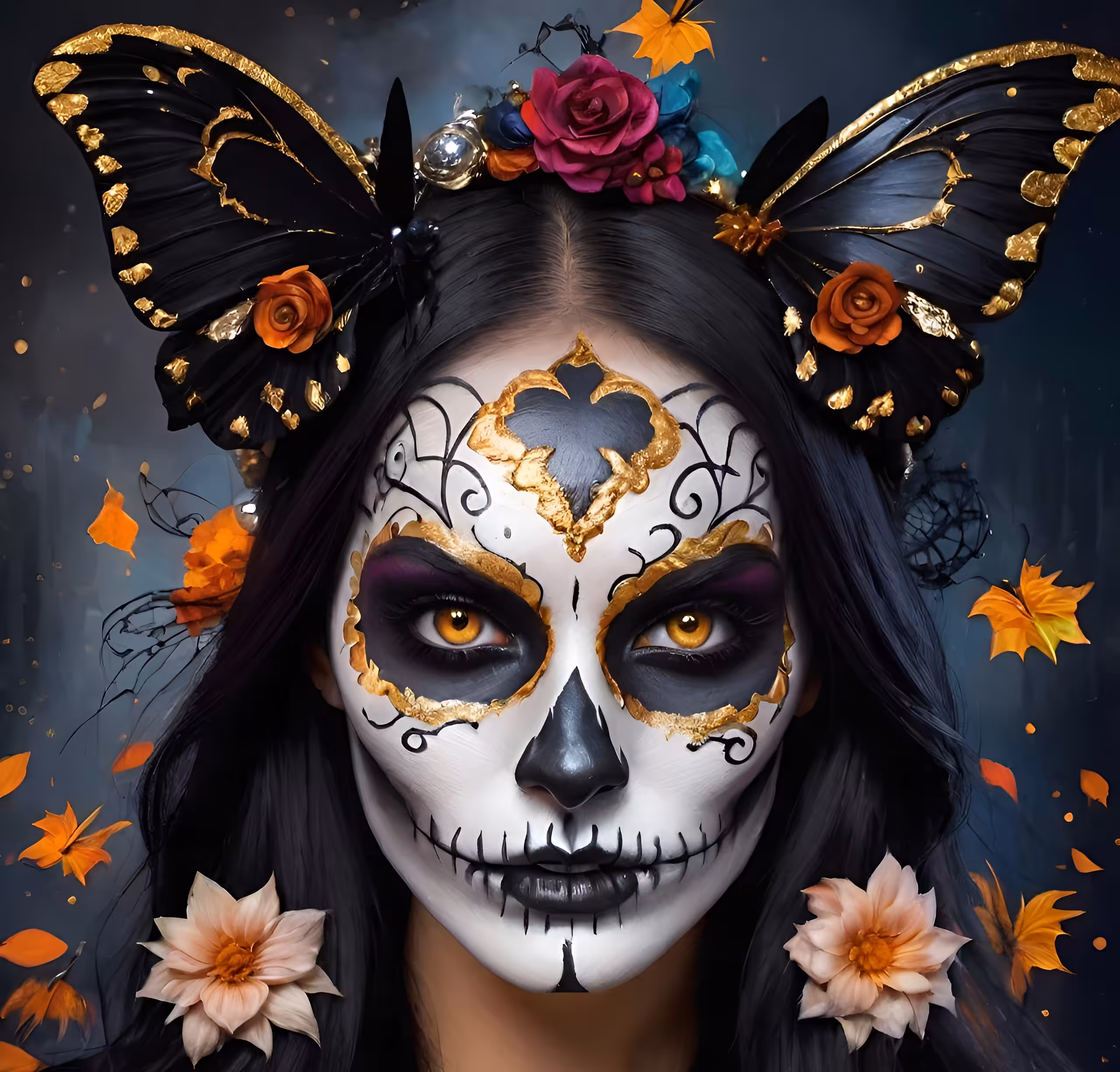 "Dark Butterfly SkullGirl"