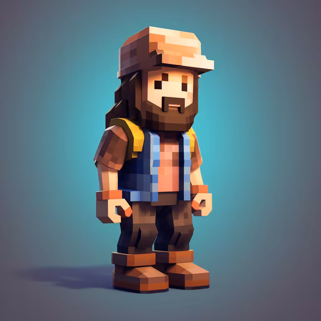 Tez Pixel Figure #133
