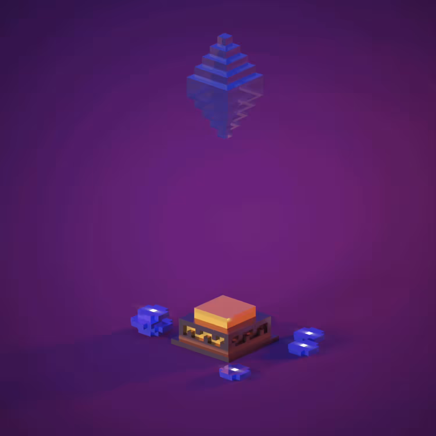 Cryptovoxelstories #45 - Ethereum (SUPER RARE)