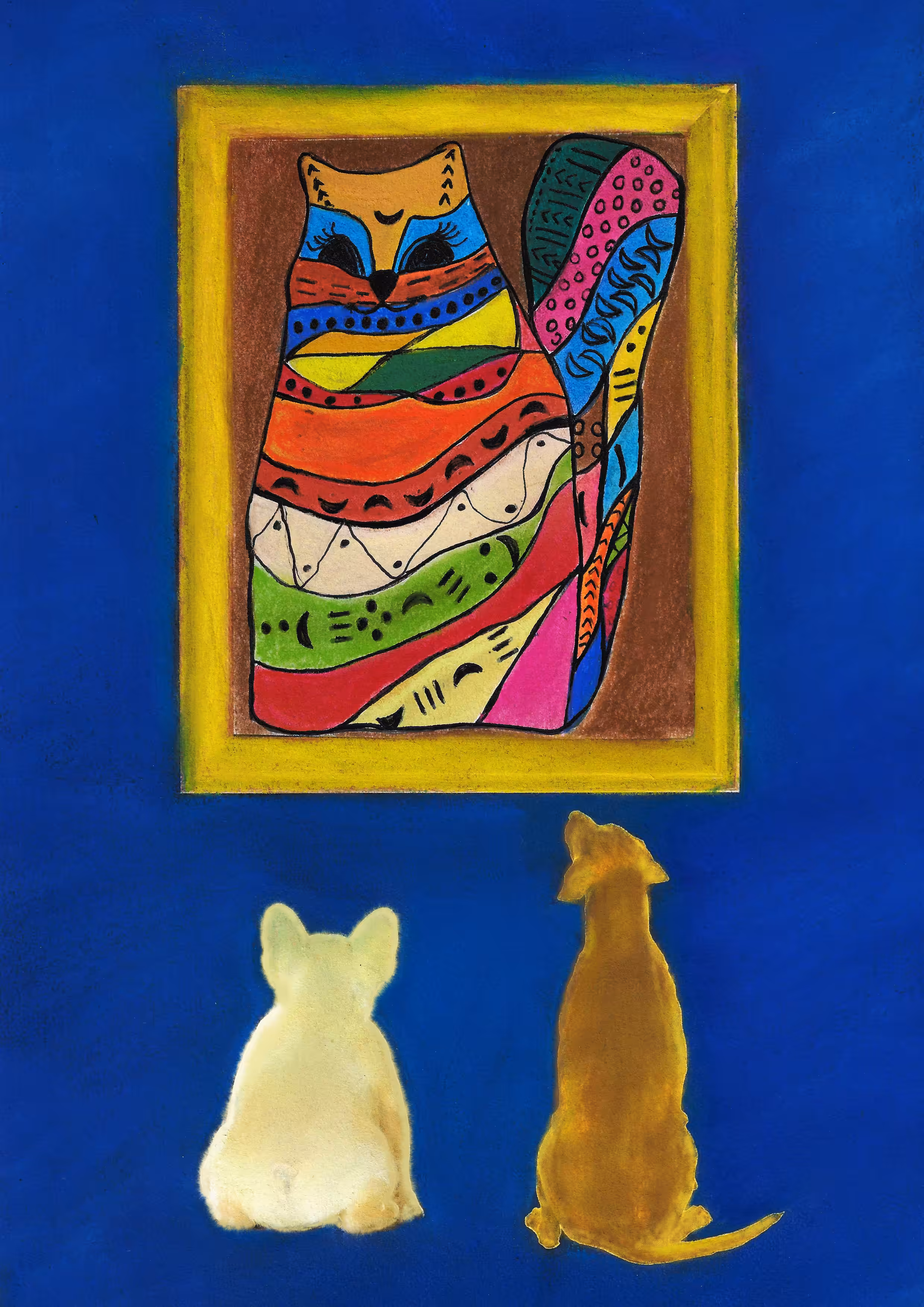 Auction 2025. Lot No. 1 "Strange cat"