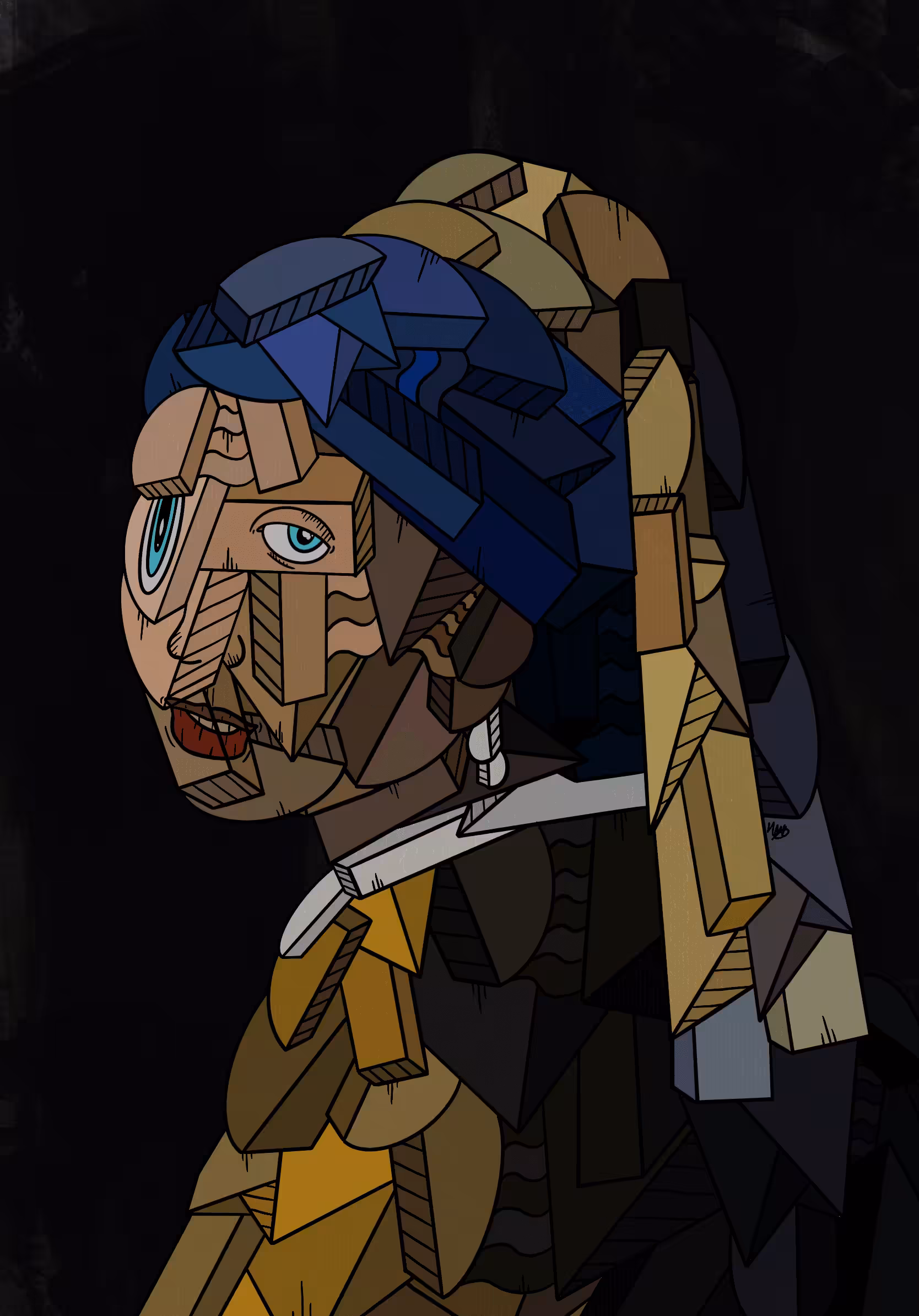 GIRL WITH THE PEARL EARRING #10