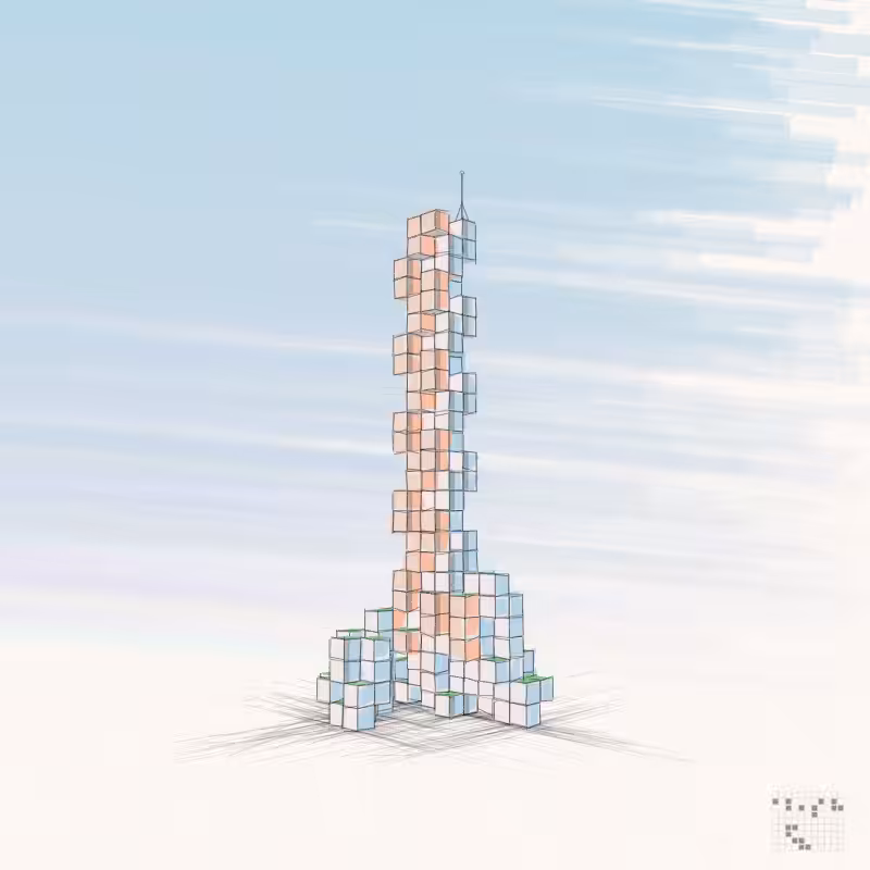 Cellular Skyscrapers #183