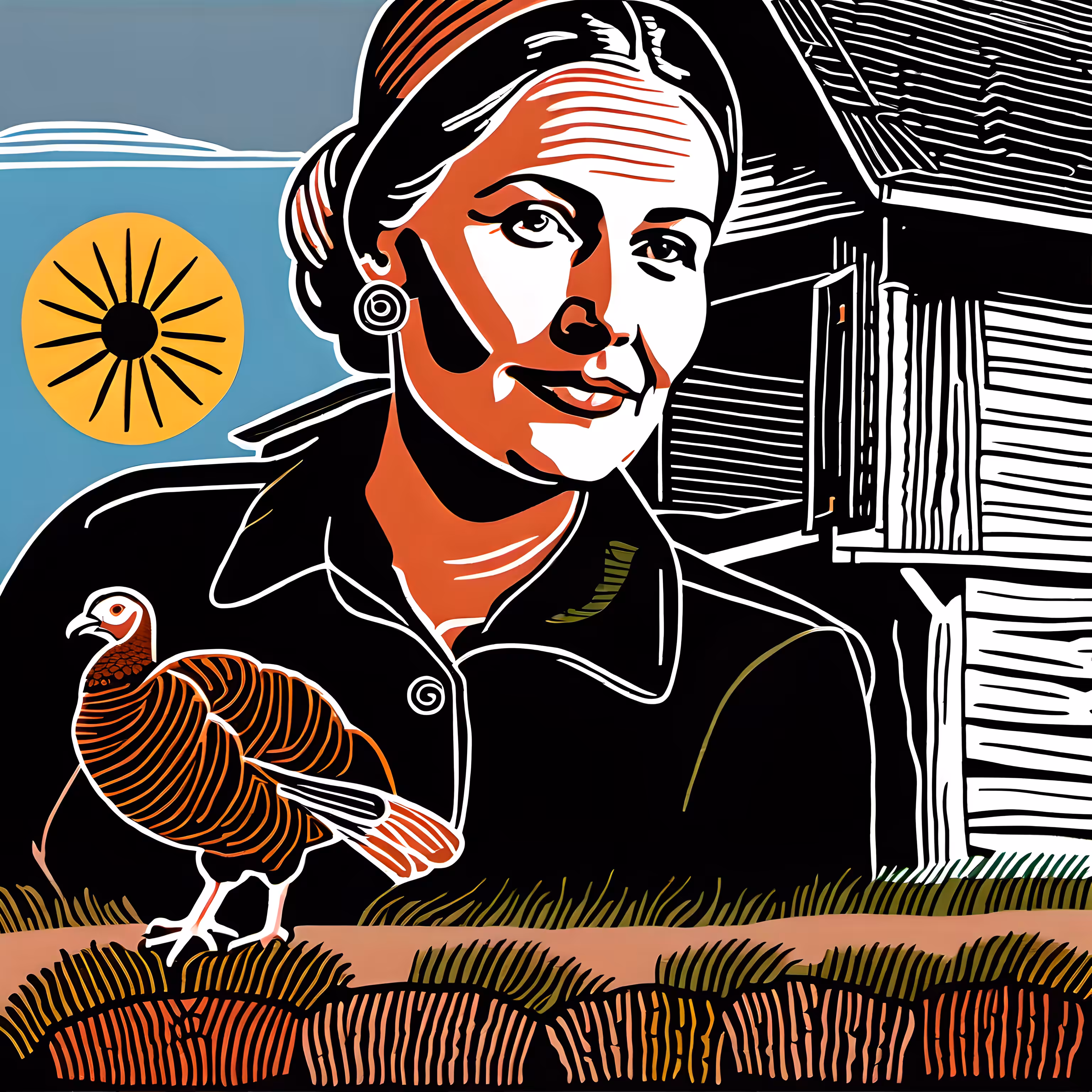 Workforce Portrait / Turkey Farmer #3