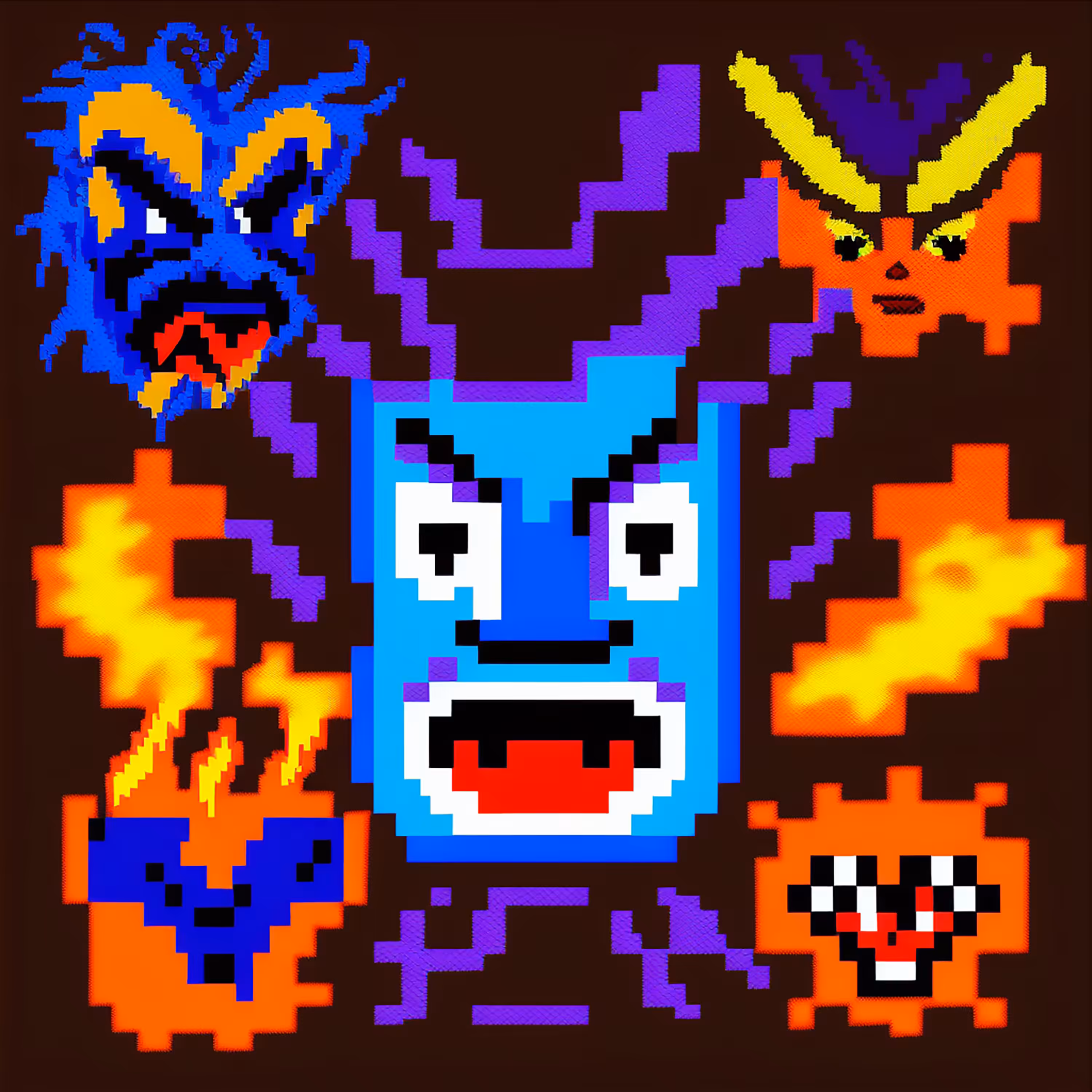 Pixel Game Posters #127