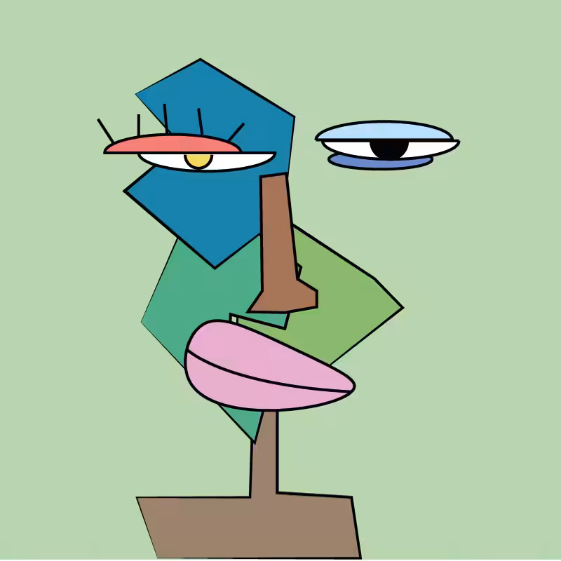 Broken face #18