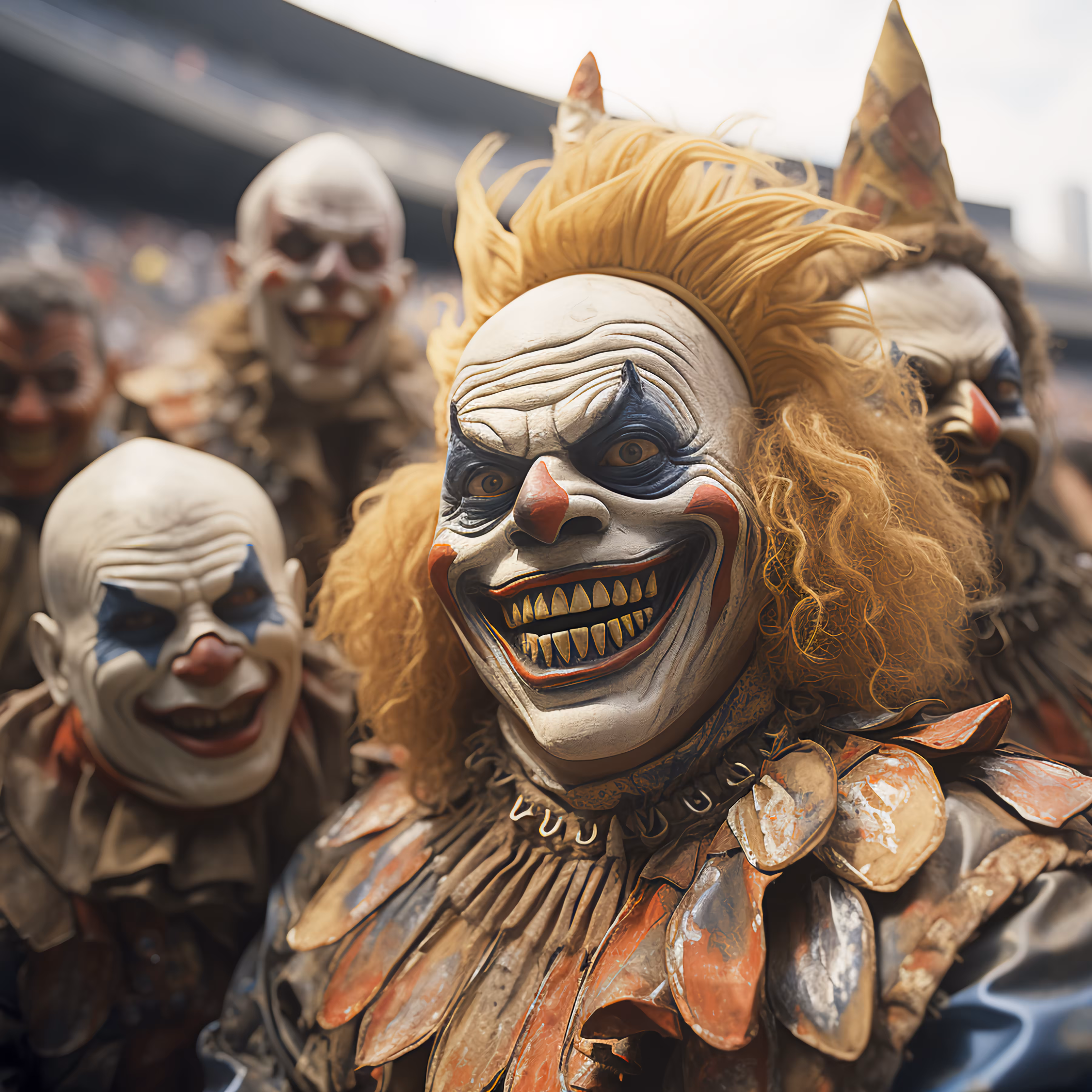 Clowns at the Game