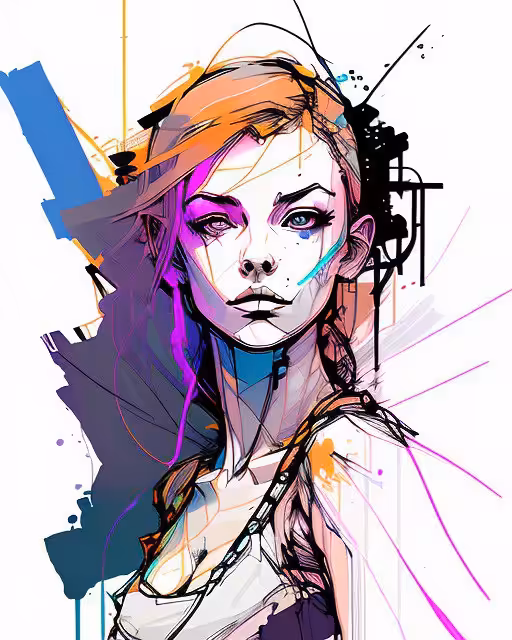 Jump into a watercolor wonderland on white paper, 14