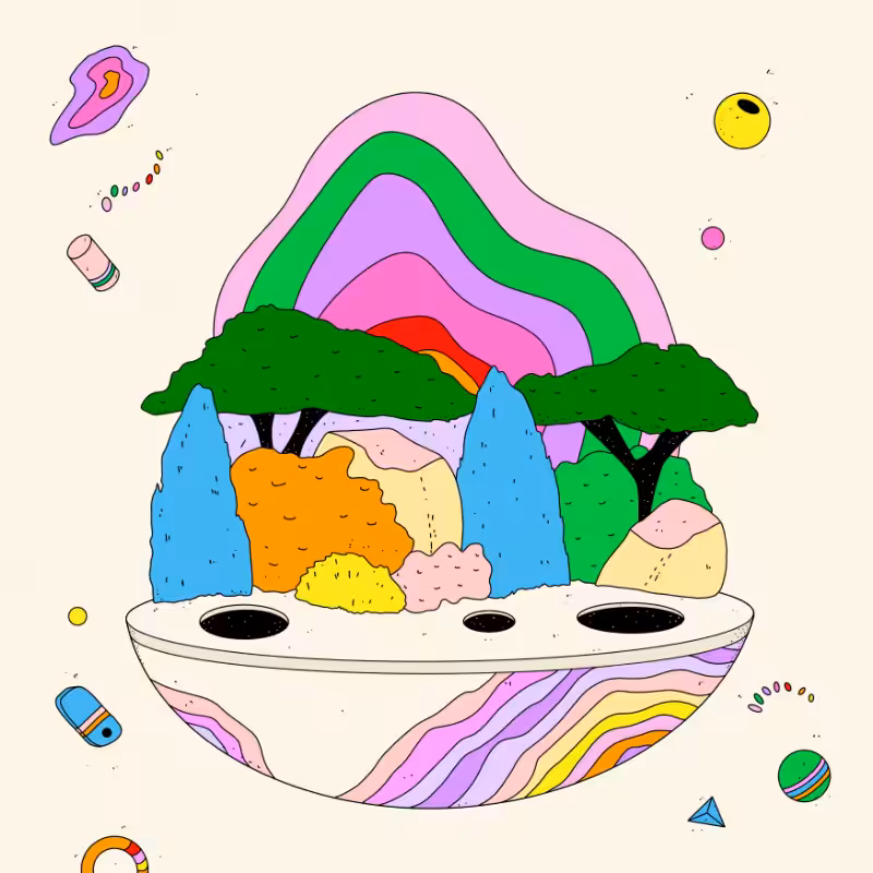 🌈🌴🪐 #88