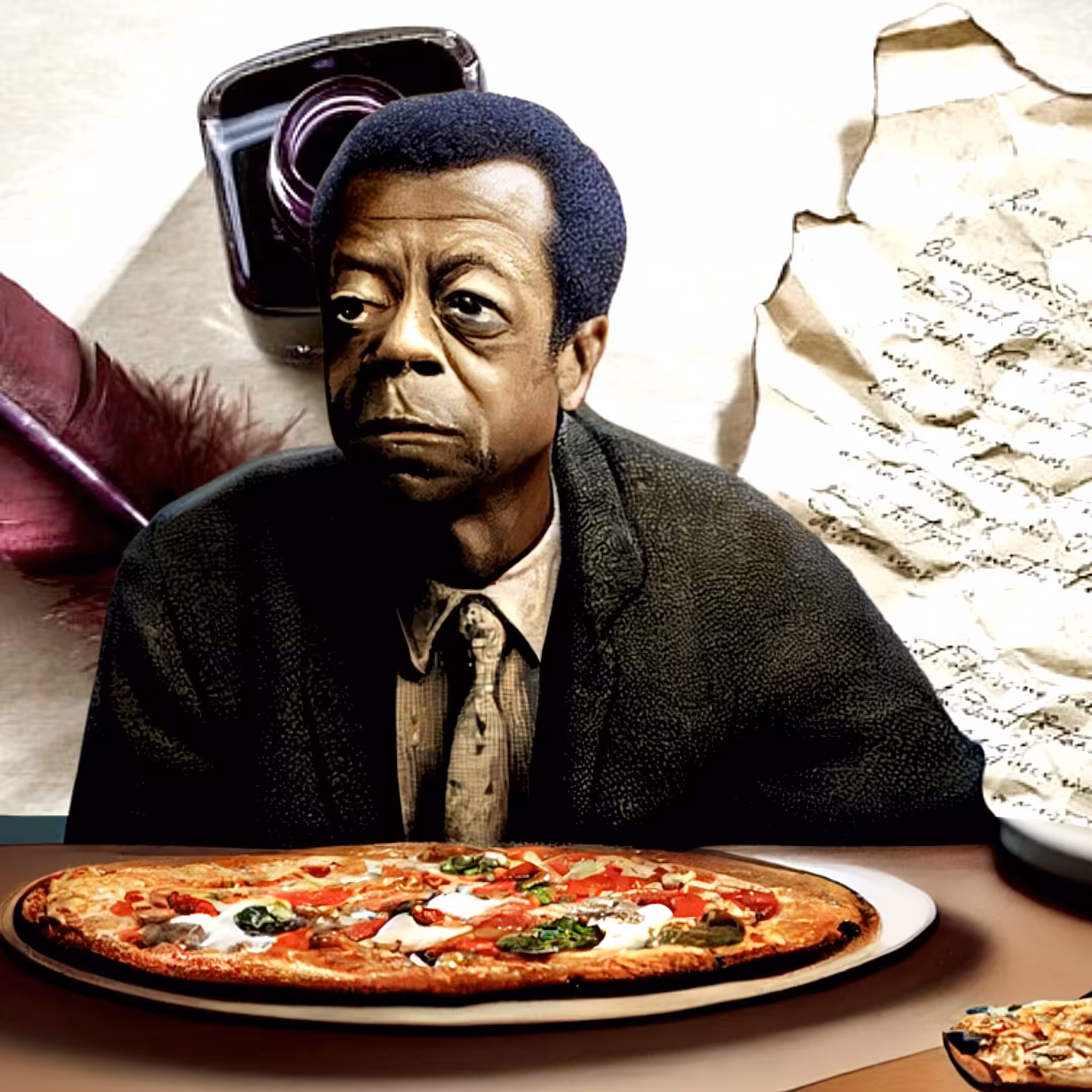 Presidents and Pizza: James Baldwin