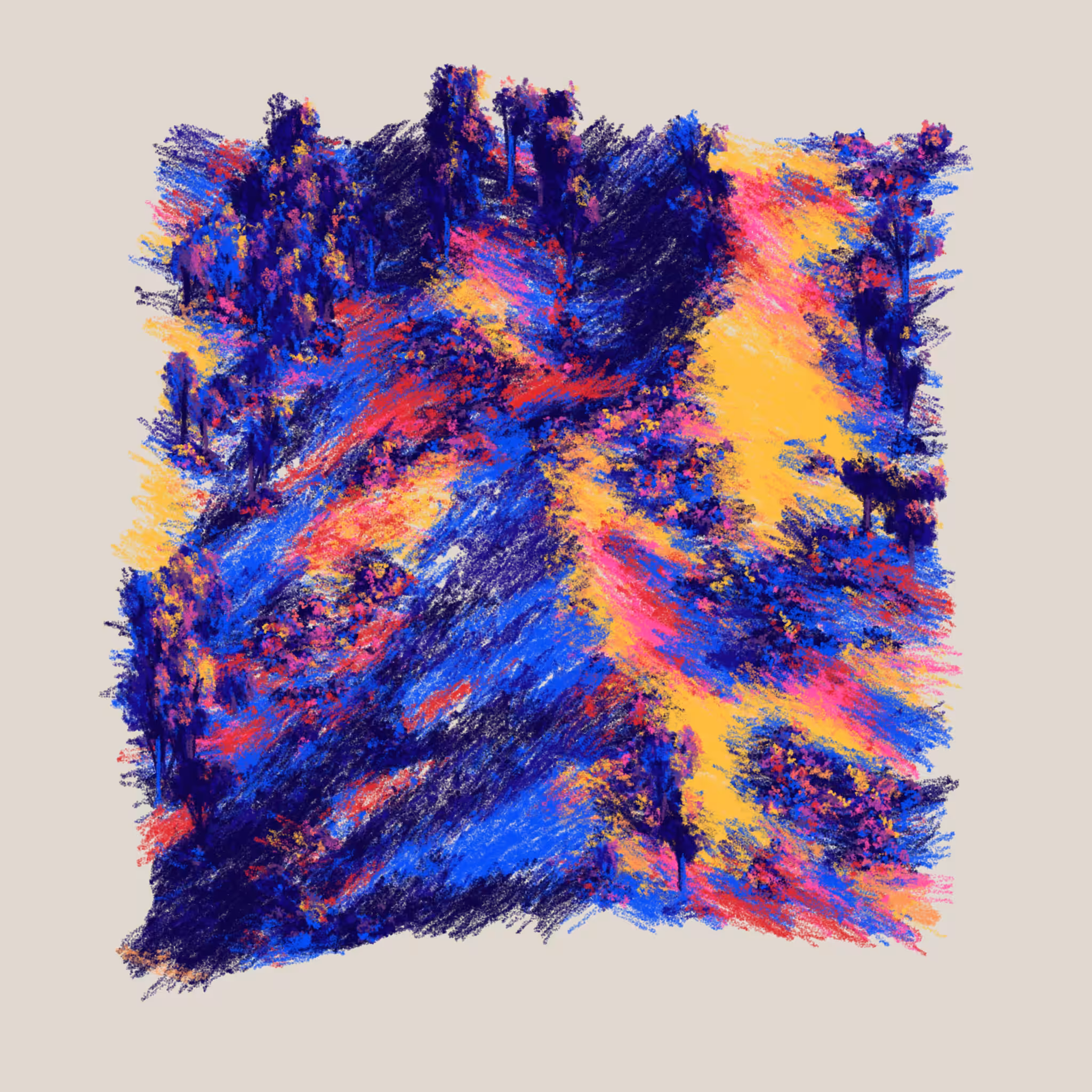 Eucalyptus and Sagebrush #187