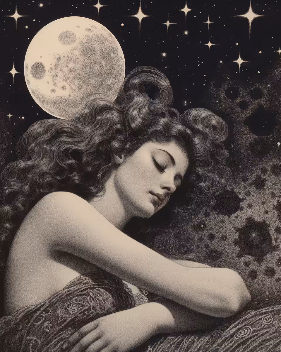 nymphs of the starry night