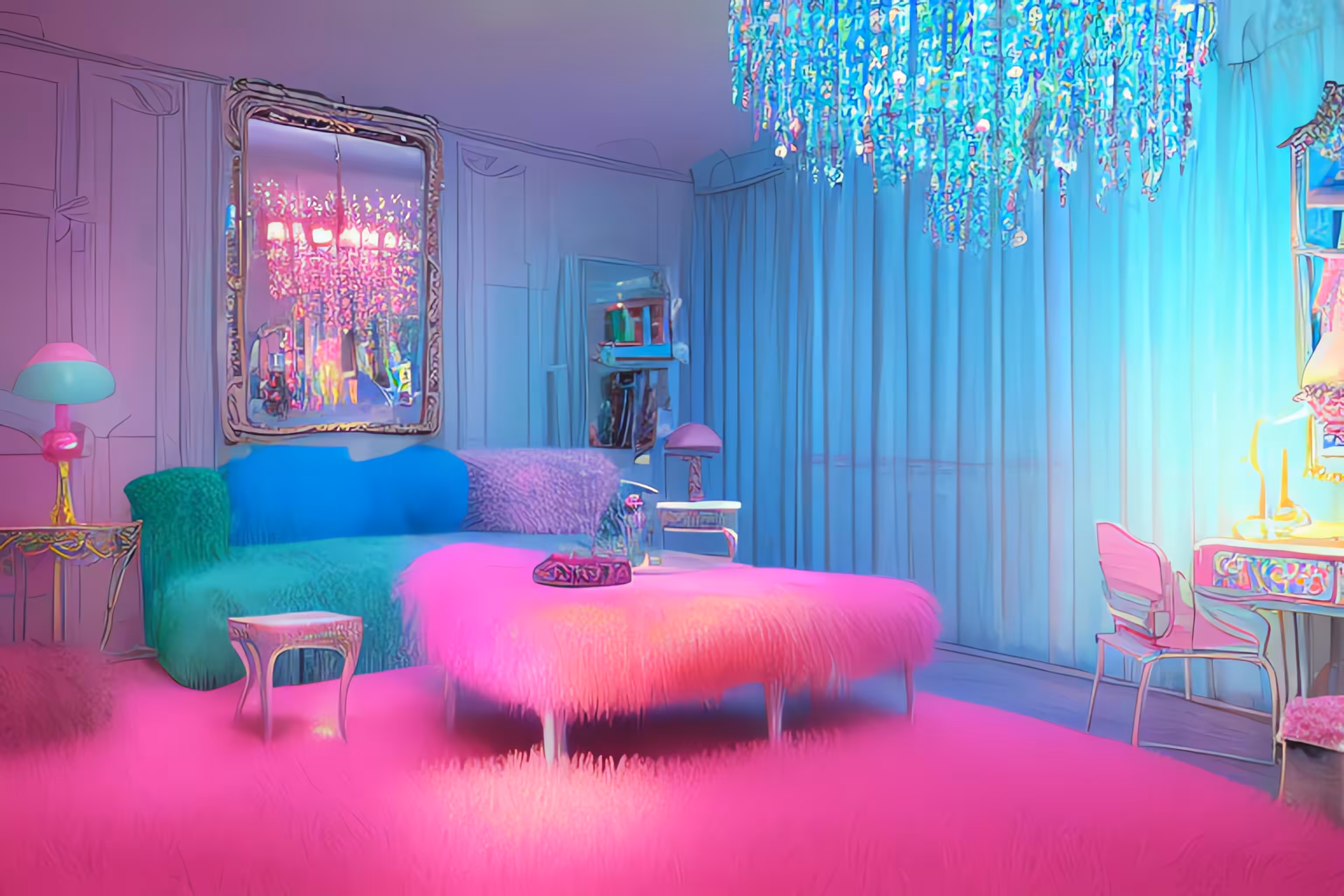 dream space - sugar-sweet candy store