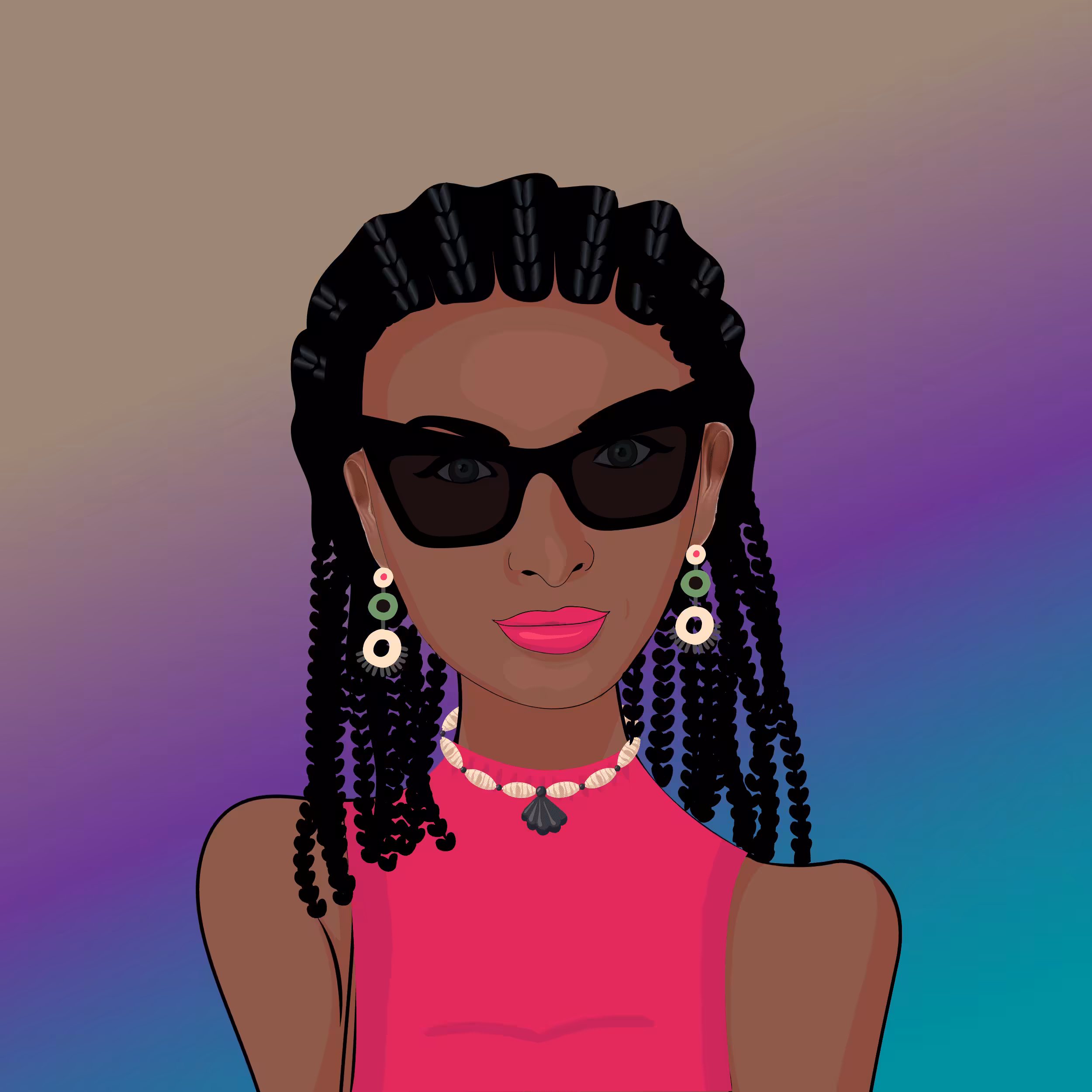 Cool Lady #1704