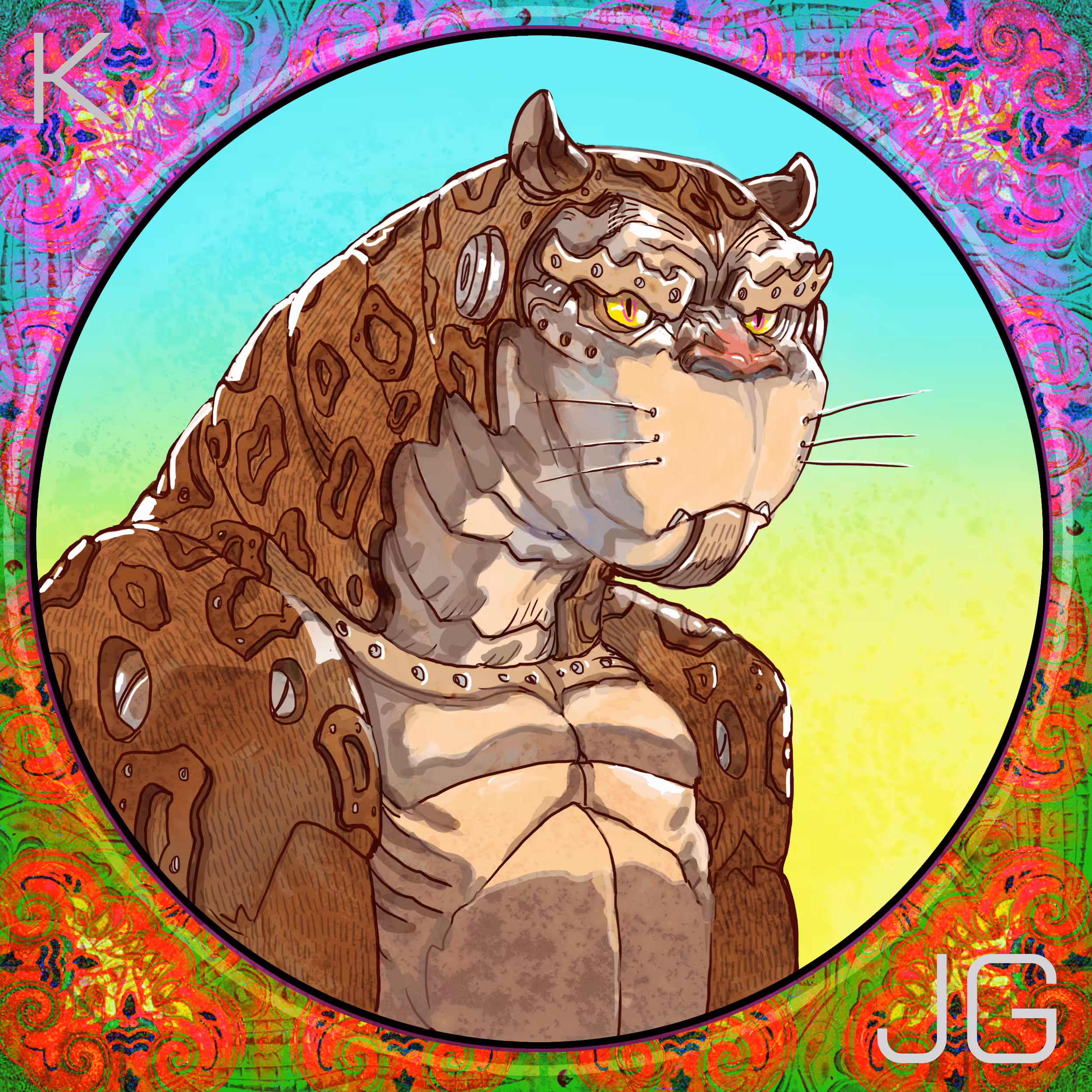 Kong Bot Coins No.54: The Leopard Kong