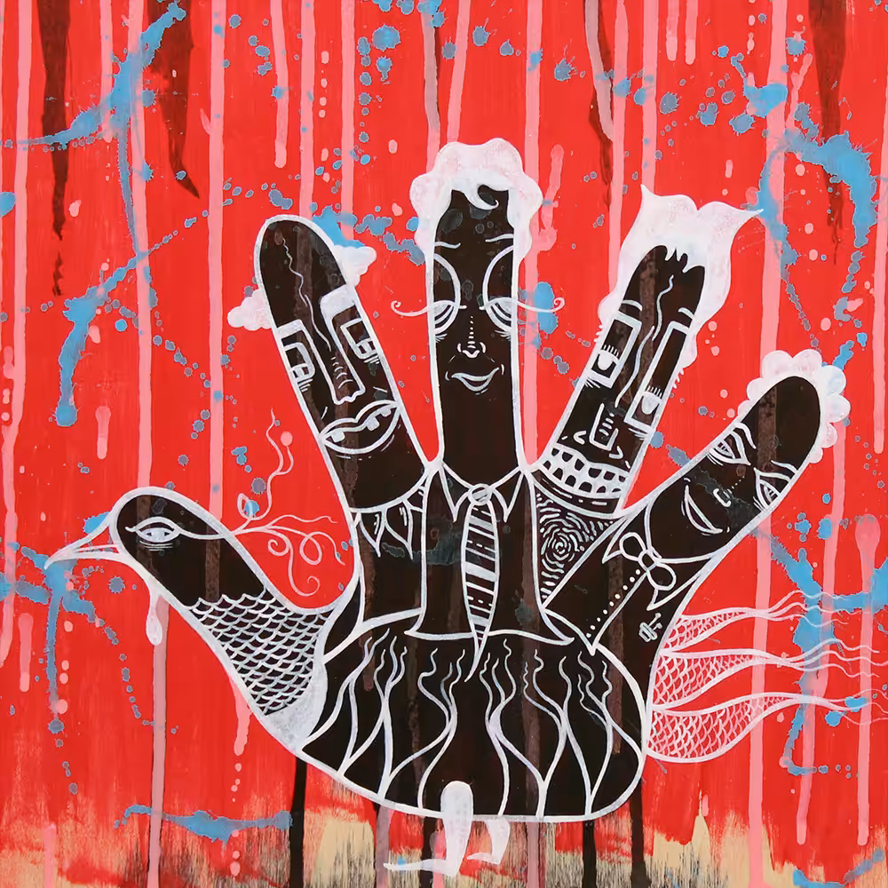 Turkey Hand Finger Puppets