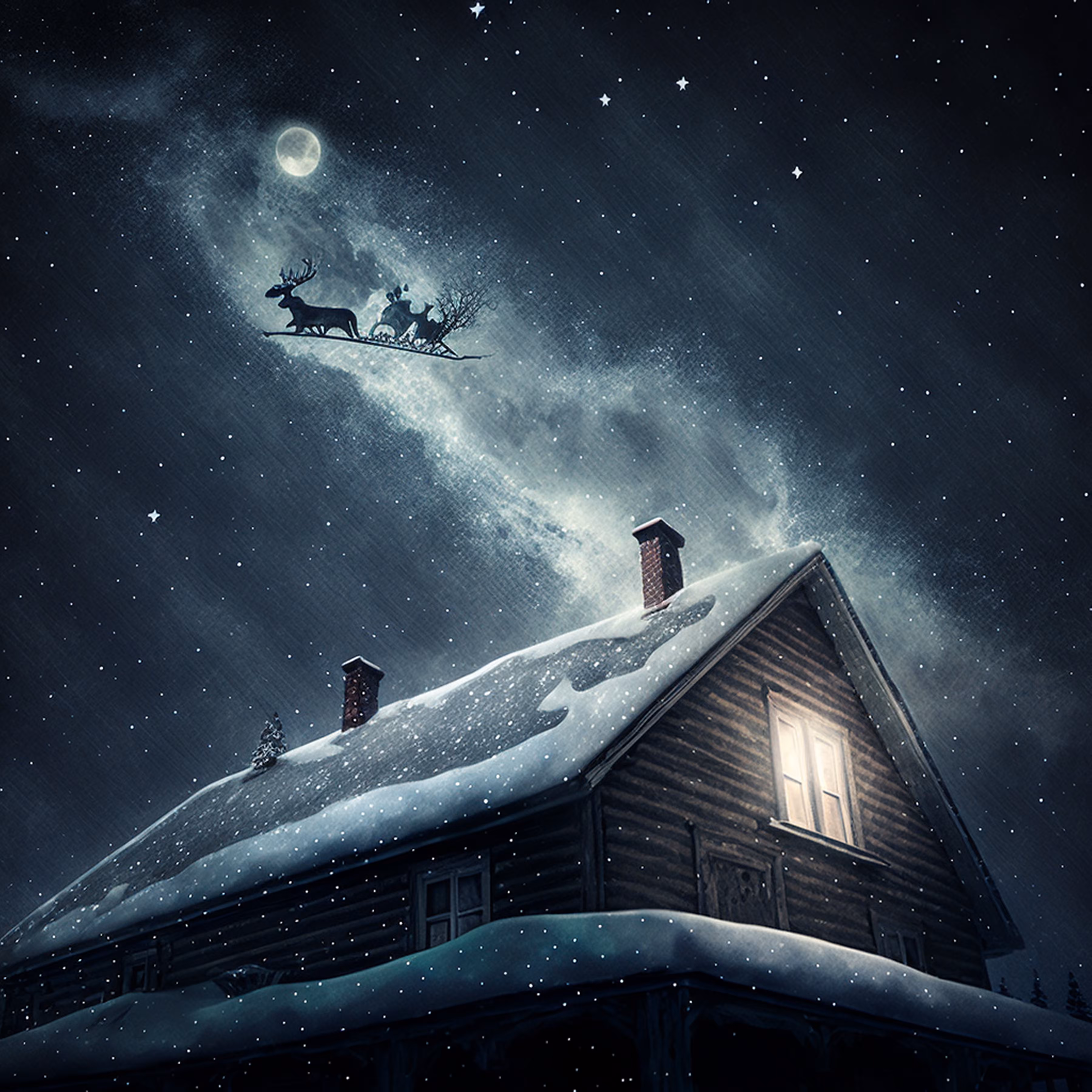 1/1 Christmas NFT No. 8 by Sollog Adoni