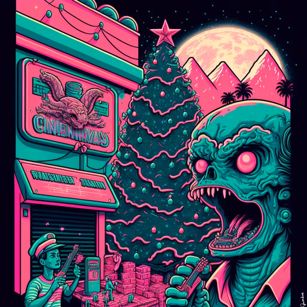 monster xmas party