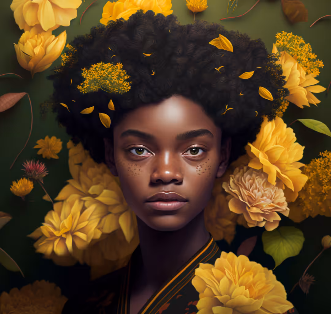 Flourish black