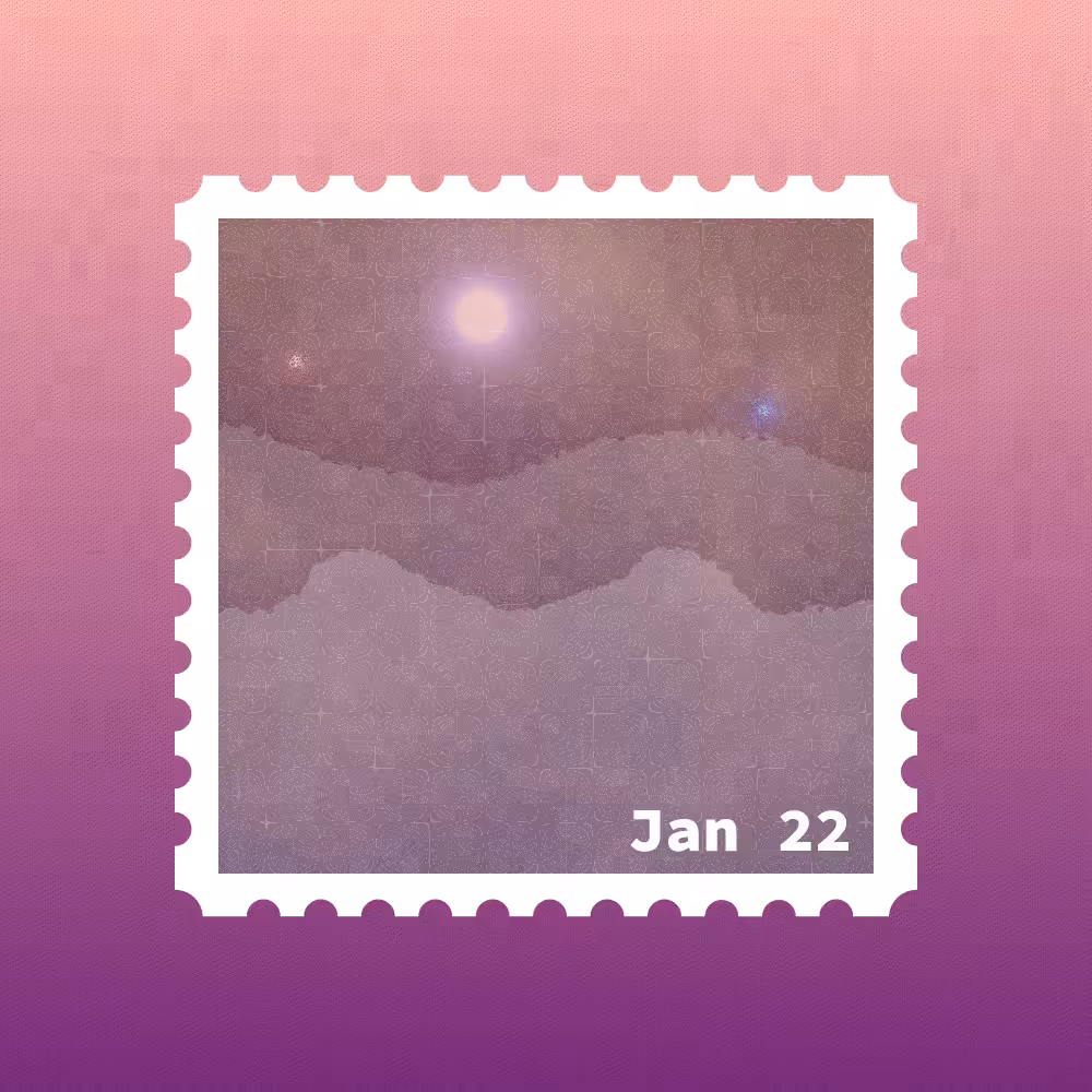 January 2022 stamp #39