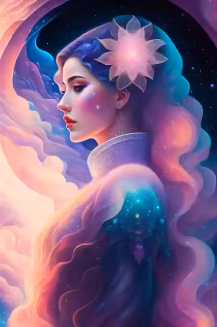 The glow of a woman #2