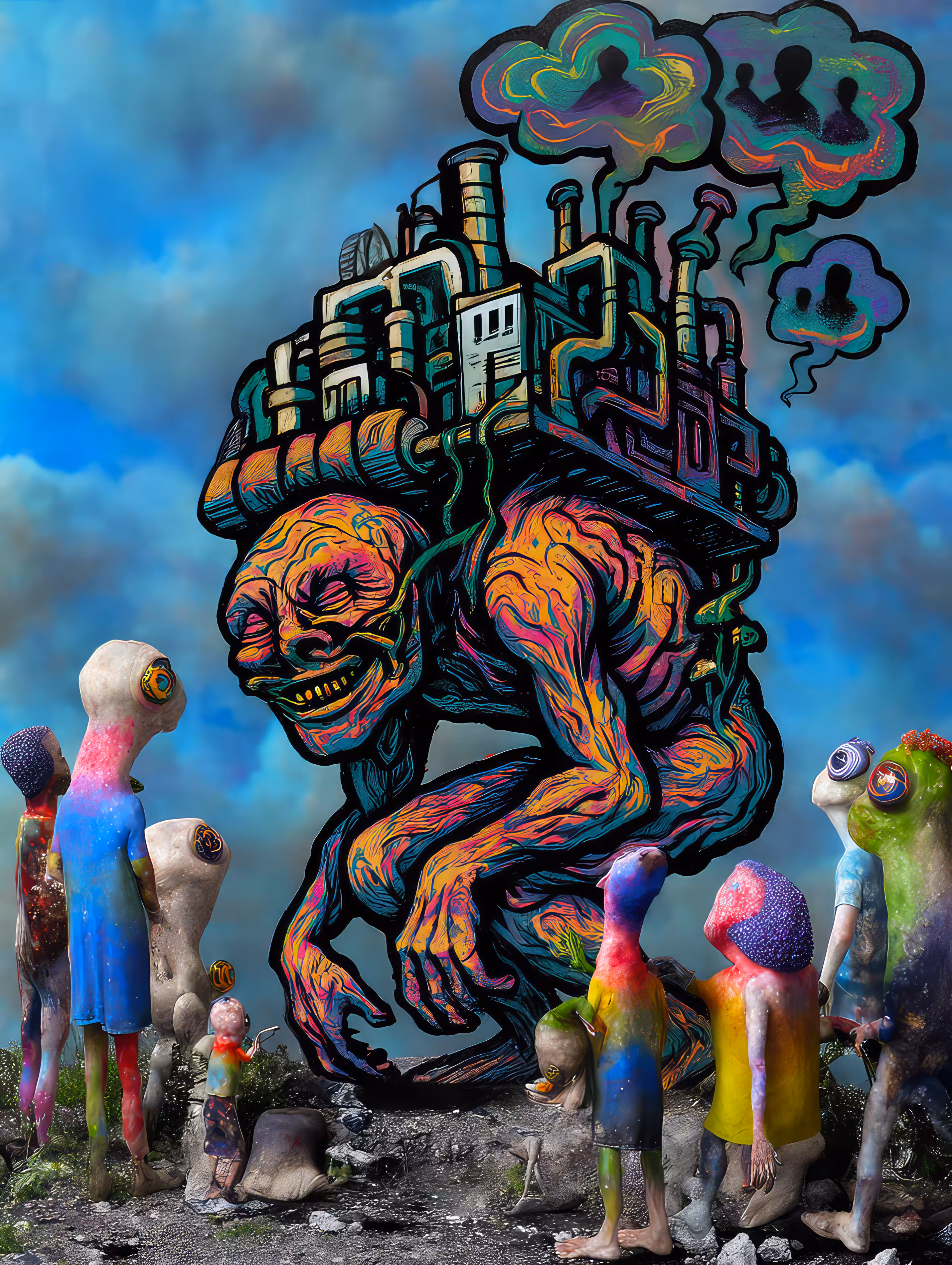 The Loadbearer & Their Factory of Second-Hand Dreams
