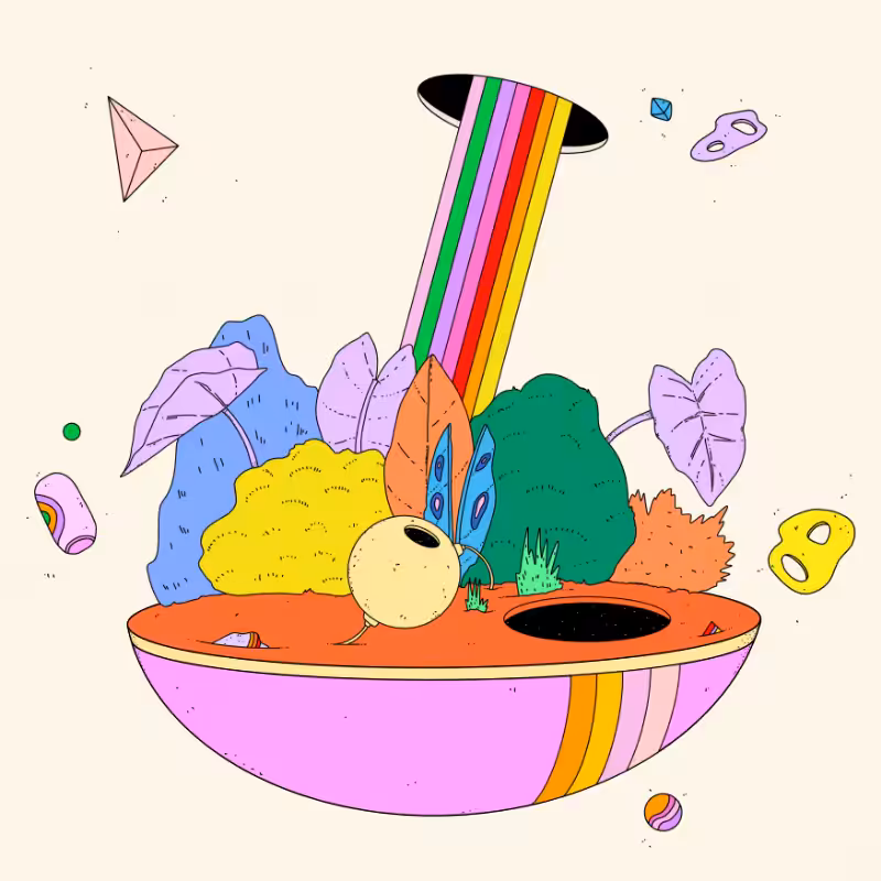 🌈🌴🪐 #231