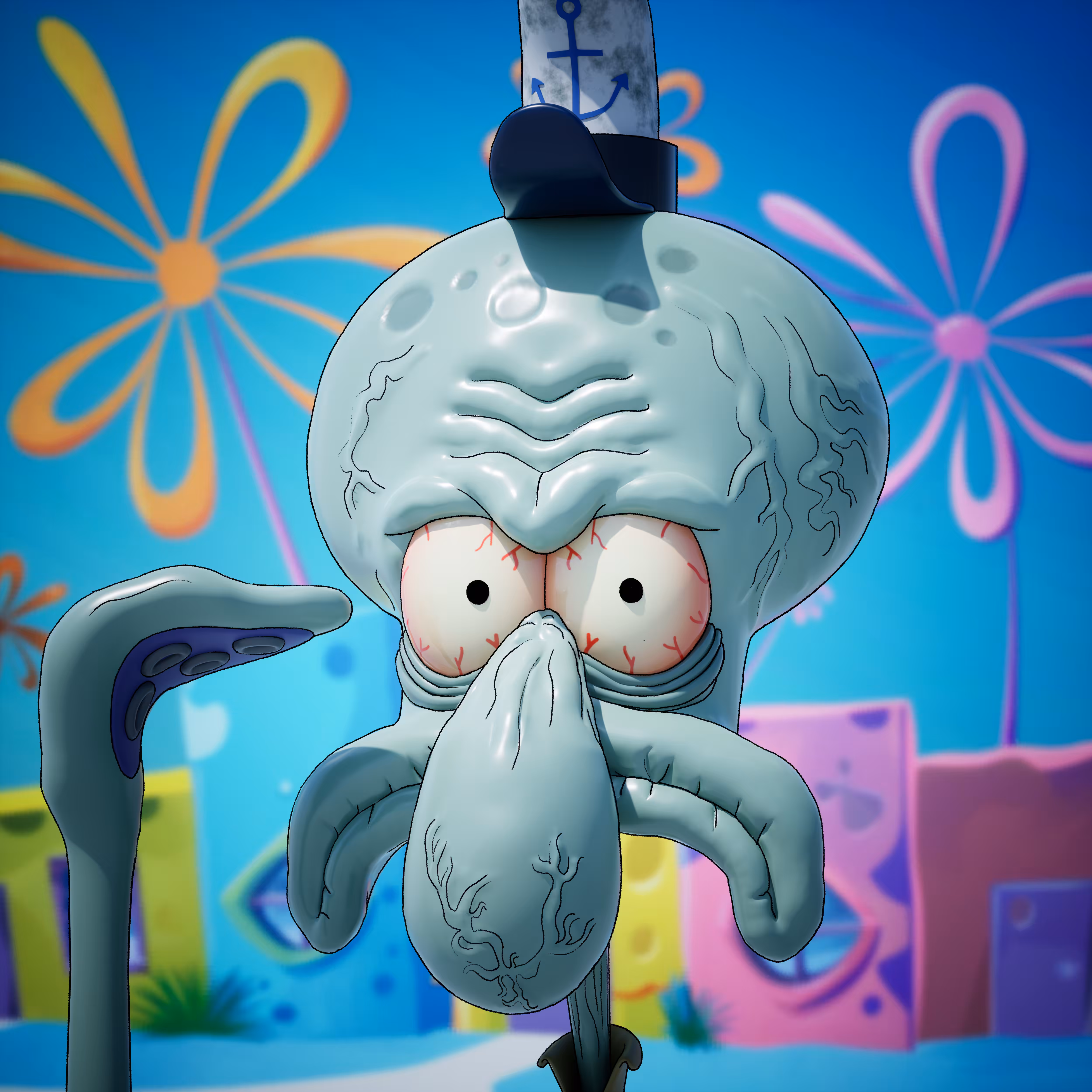 SQUIWARD UGLY MEME