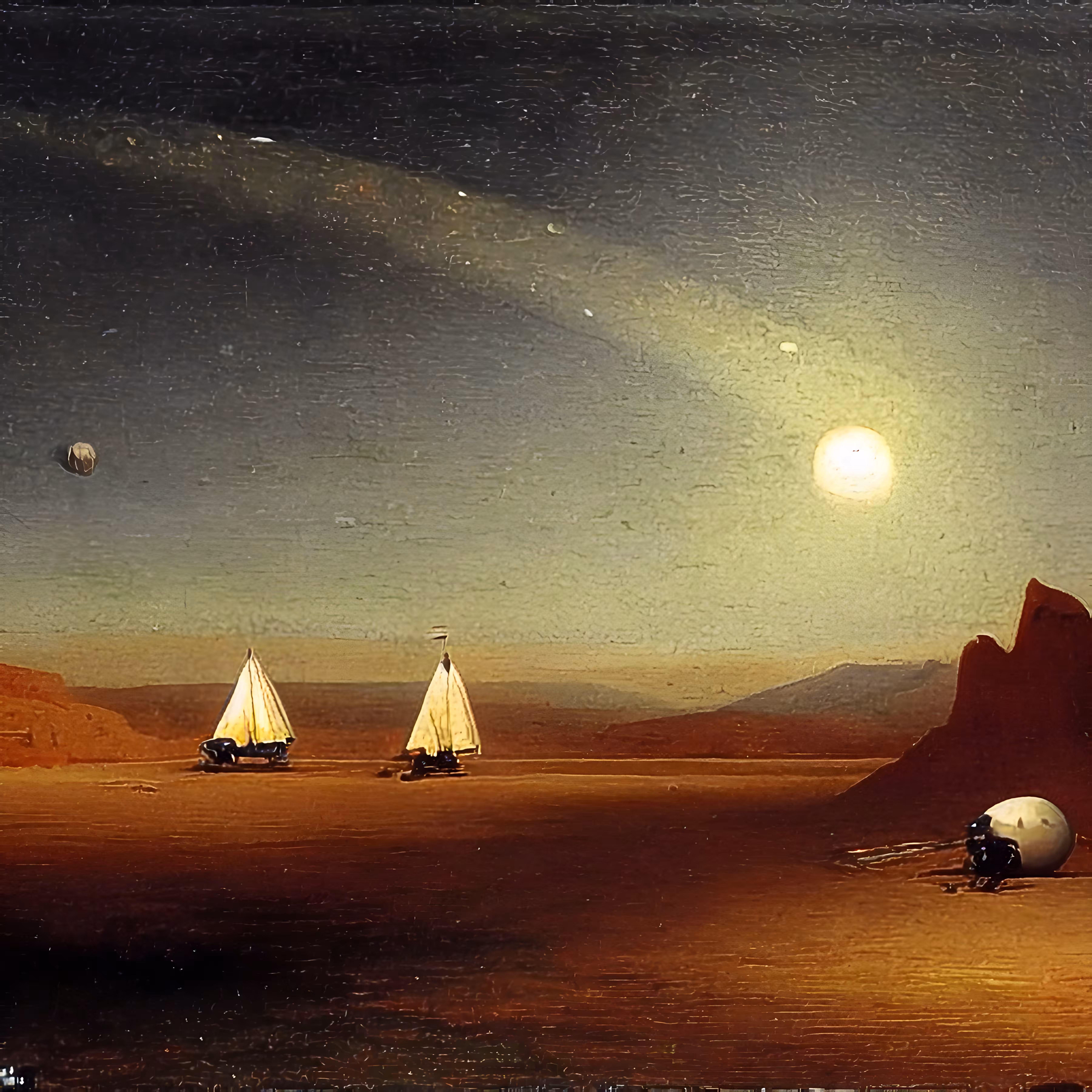 Spice Boats on Wadi Rum