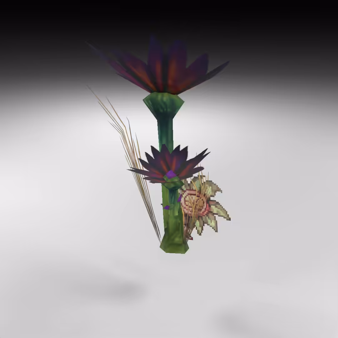Hand-hacked Bouquet 122