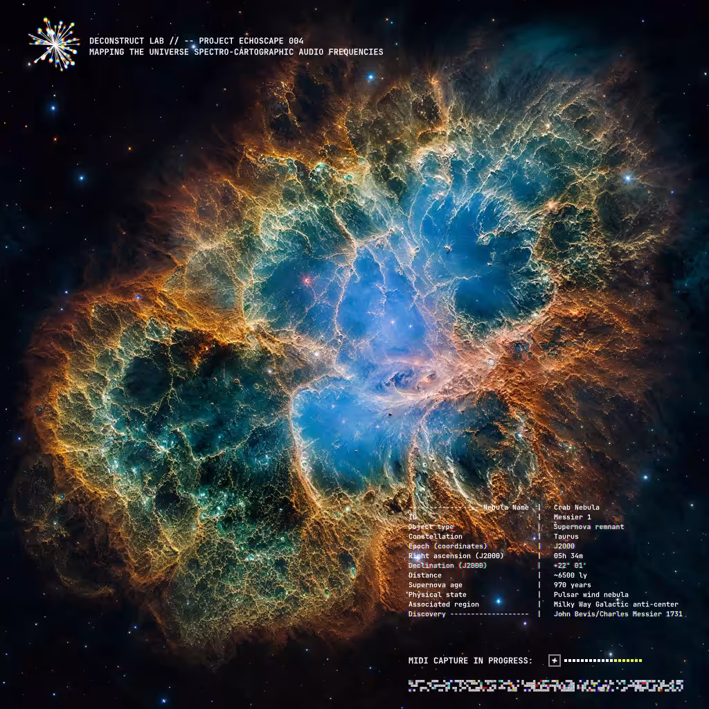 ECHOSCAPE 004 //- NGC 1952 Crab Nebula