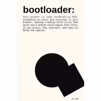 bootloader: selfie #114