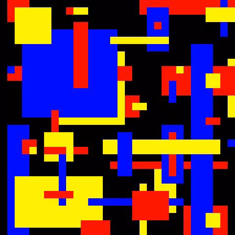 exploration in suprematism (primary Palette)