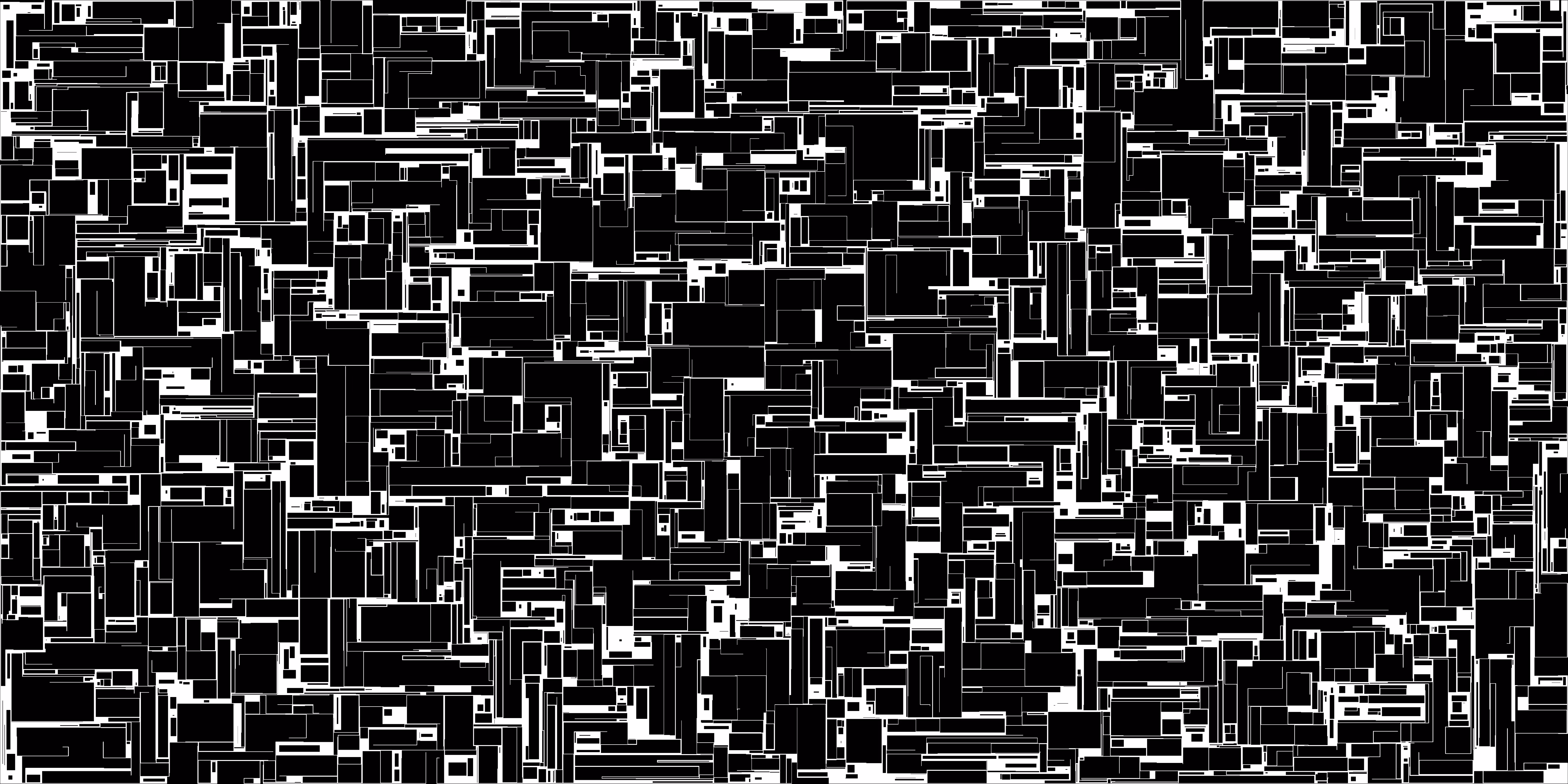 Segmented Spaces (Night)
