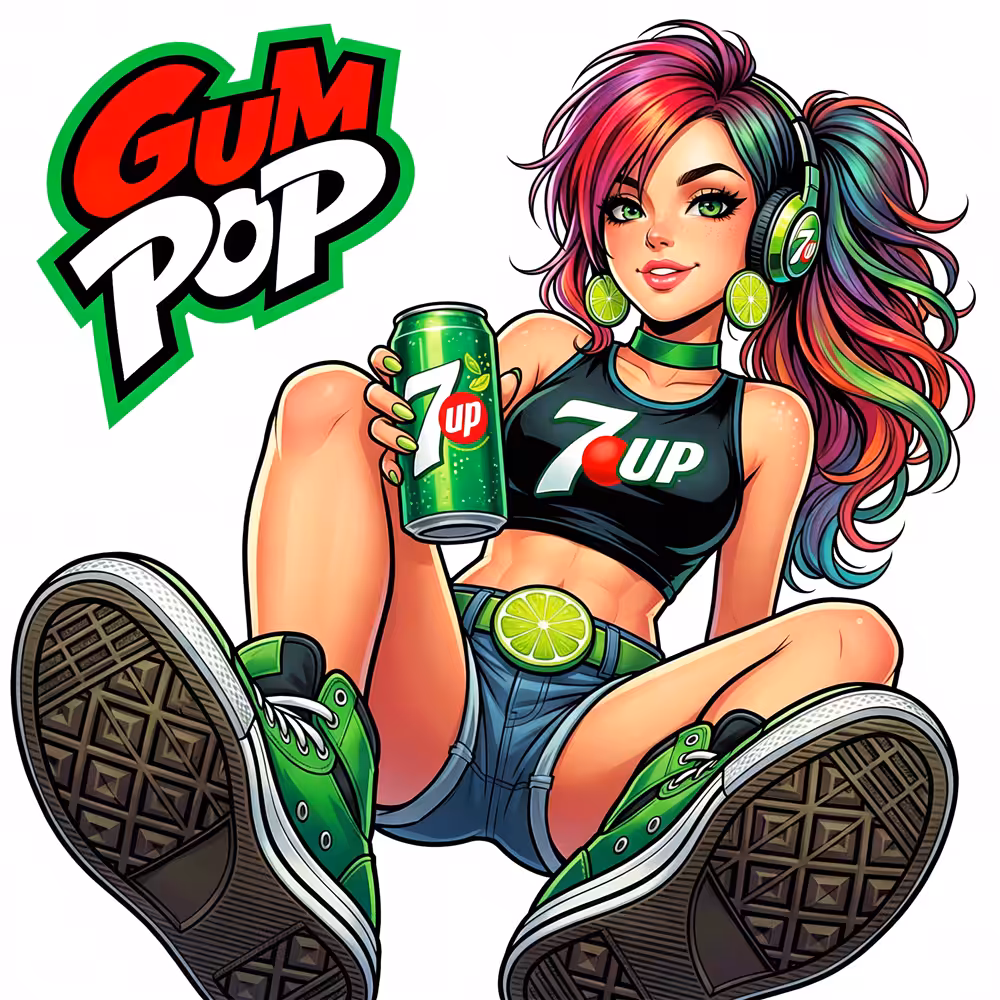 GUM POP - Sugar Rush Society: GUM POP 015 - 7UP Pop Raver