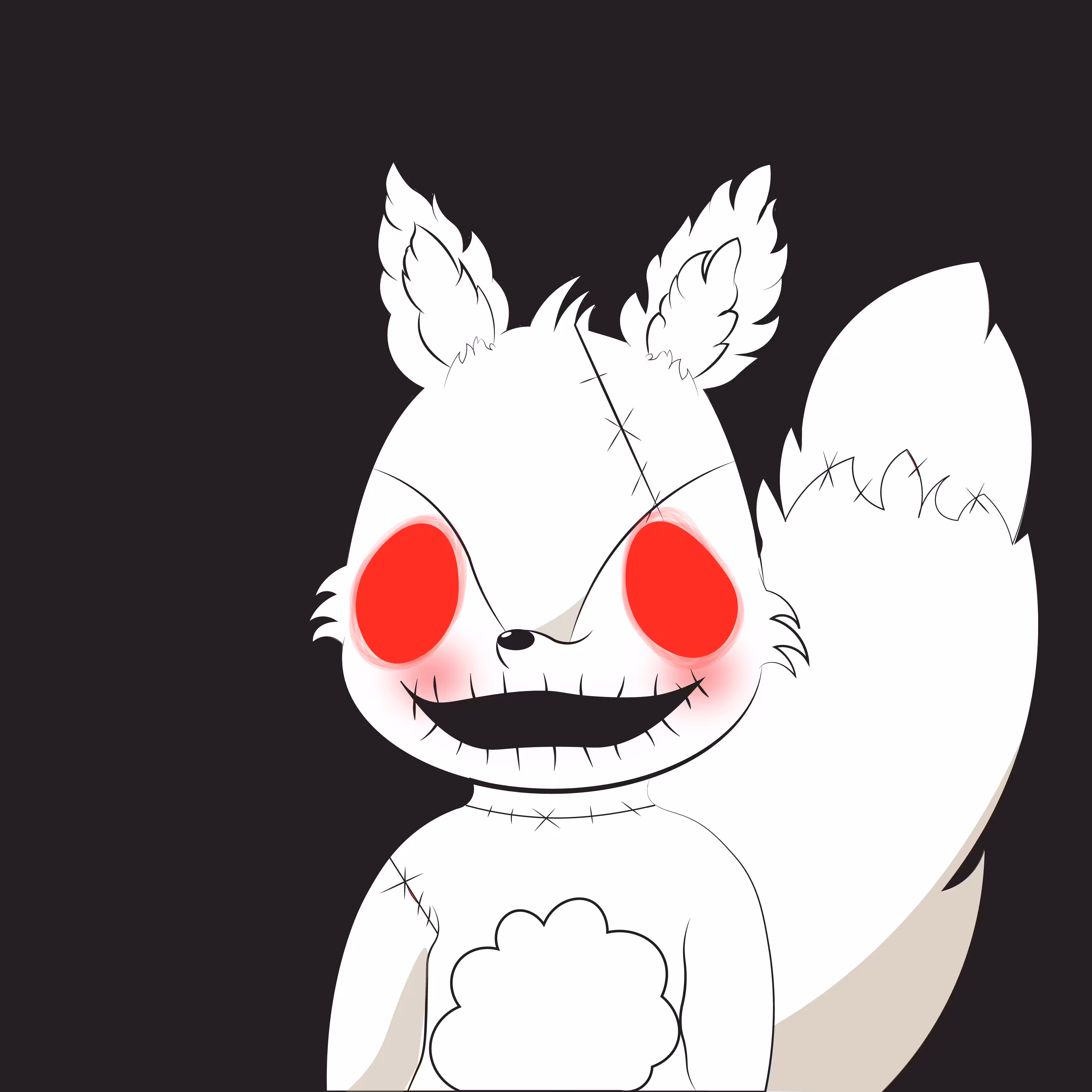 cloudy fox