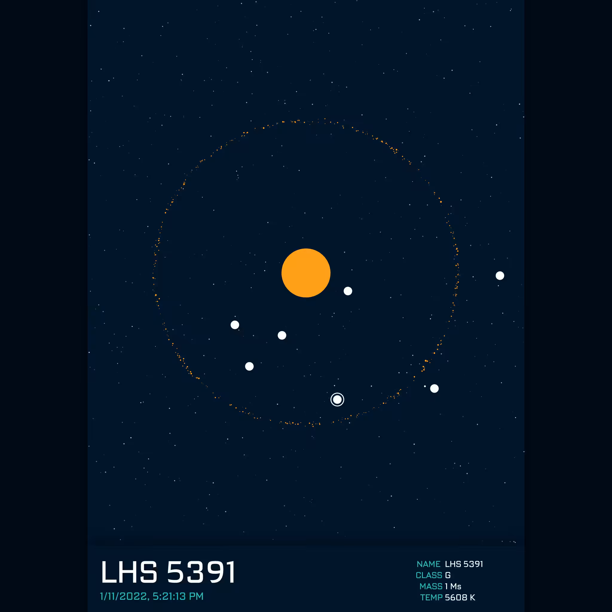 PLANETARY SYSTEM #70