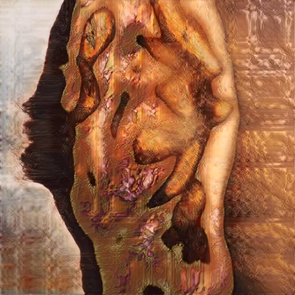 AI Generated Nude Portrait #7 Frame #23