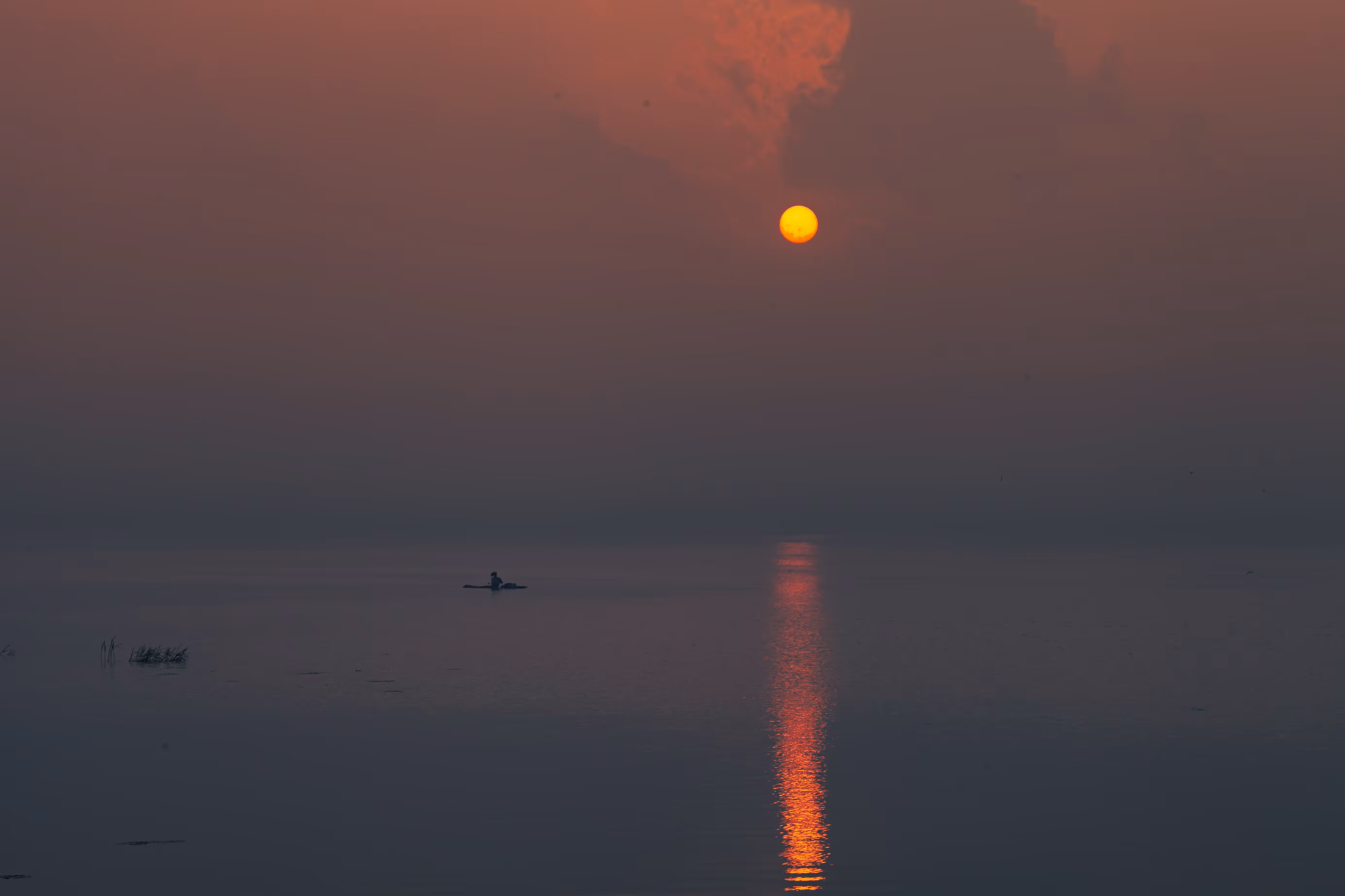 First Light at the Lake