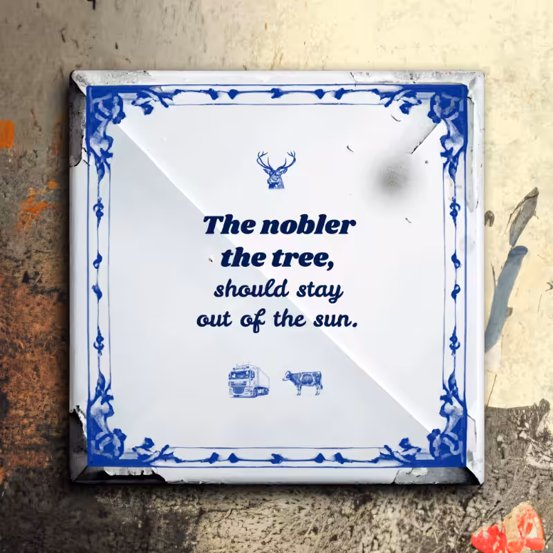 Wisdom Tiles from the Old Country #4