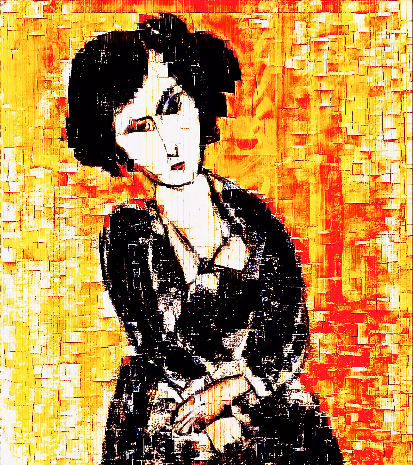 with apology to Modigliani and GAN purists